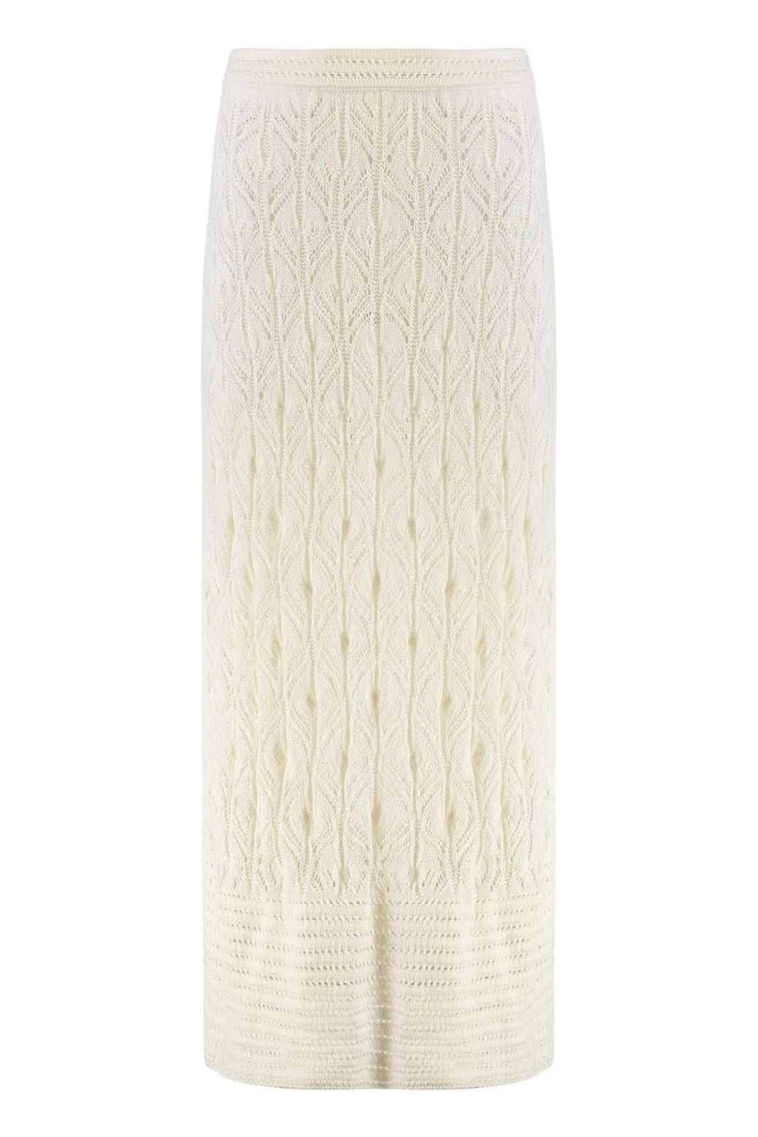 Openwork-Knit Skirt