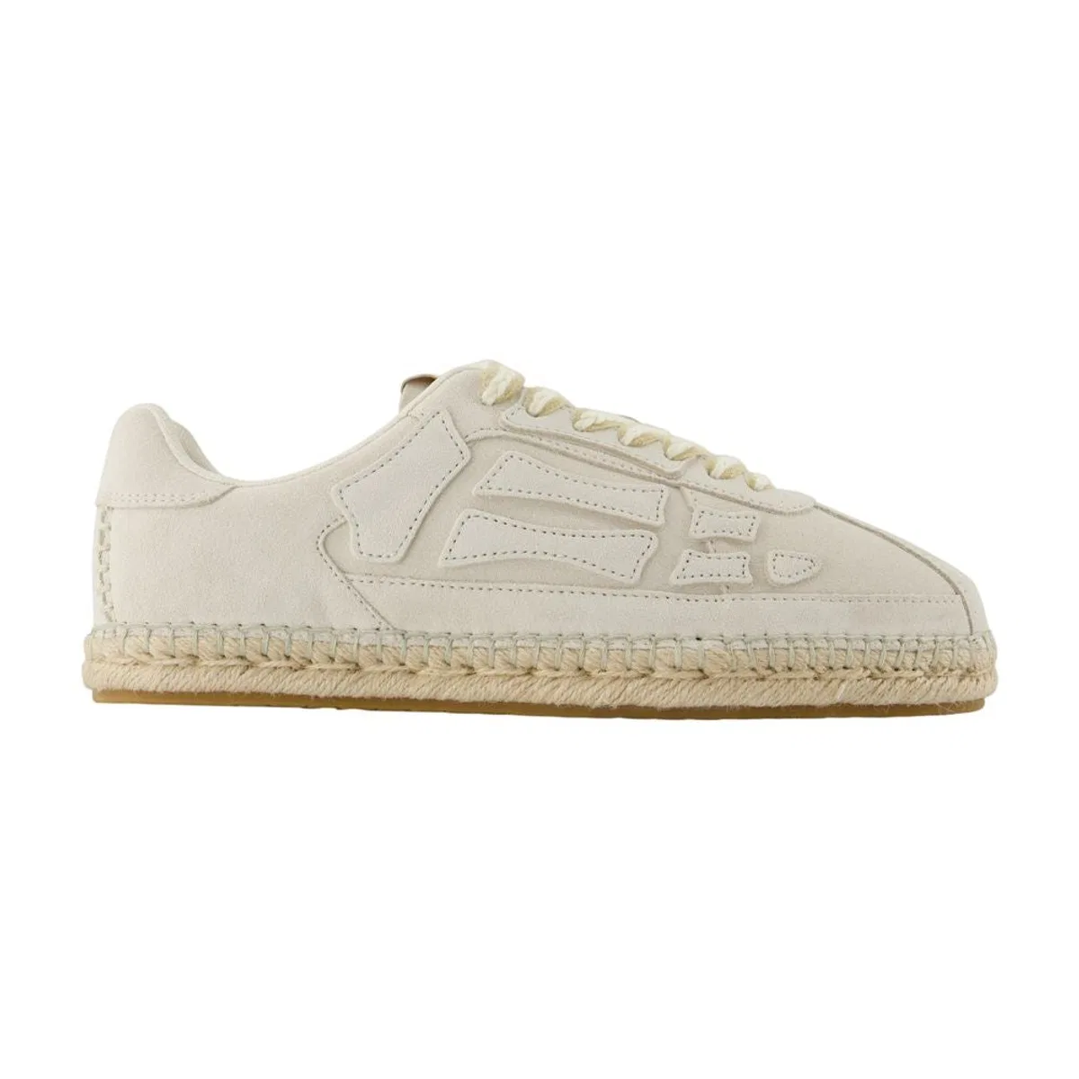 Amiri Espadrille Pacific Bones Sneakers -  - Leather - Beige