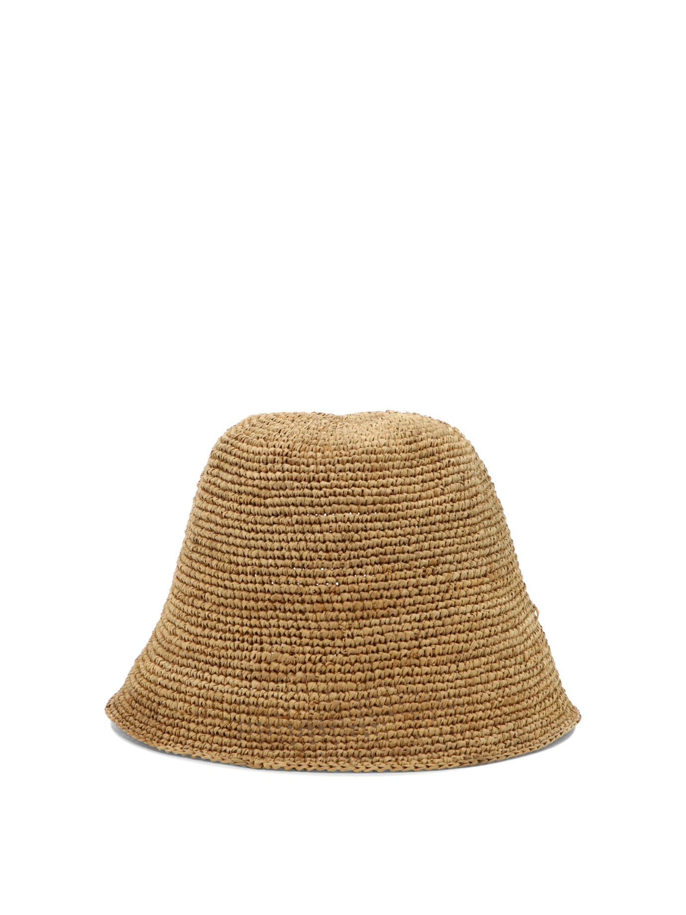 Beige Raffia Hat