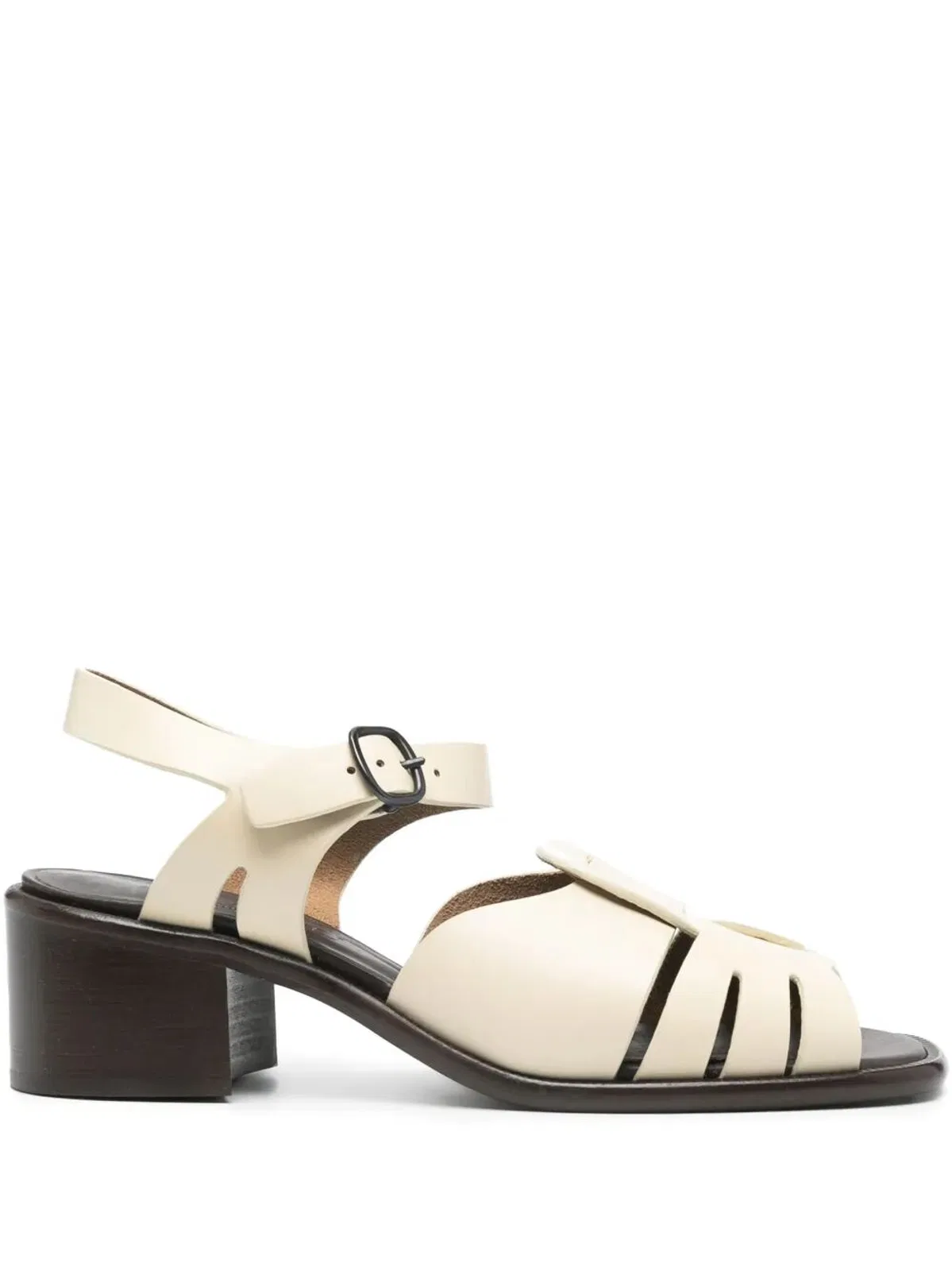 "Ancora" Squared Heeled Sandals