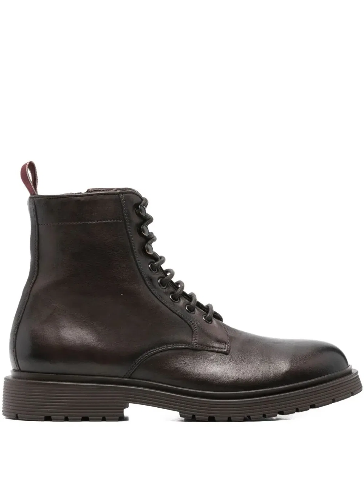 Volga Lace-Up Leather Boots