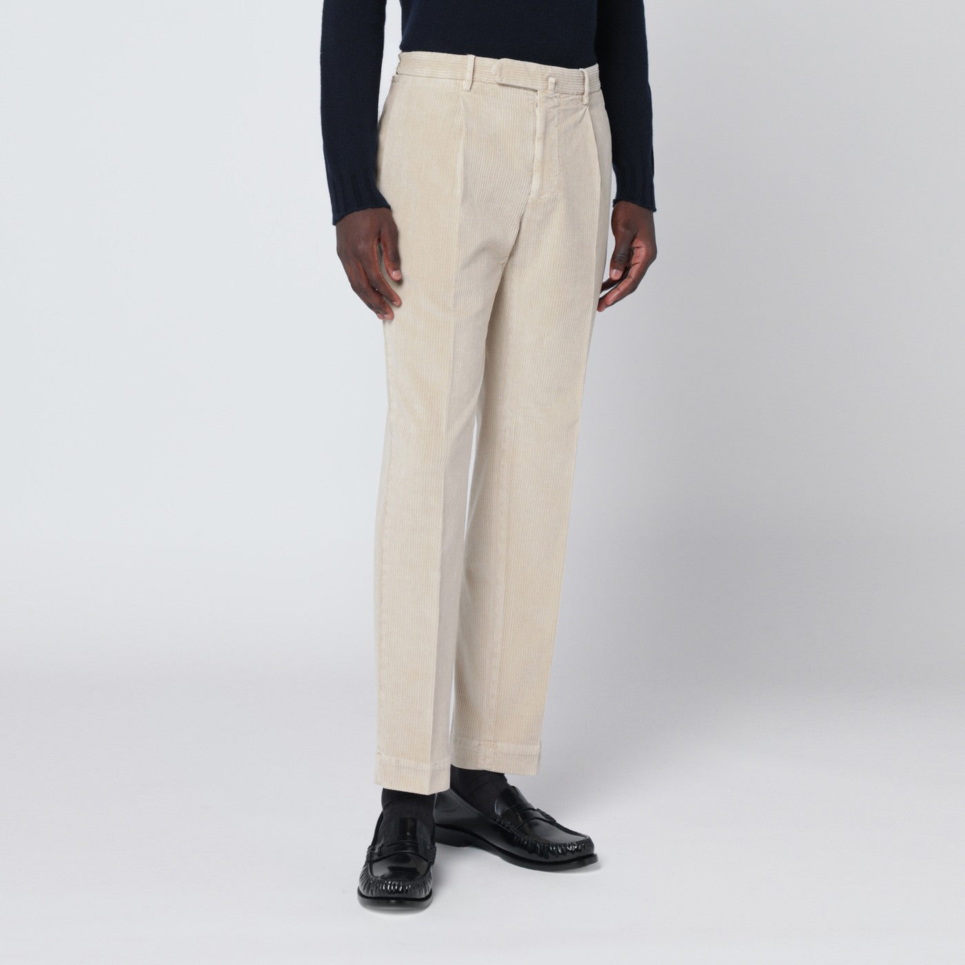 Off-White Corduroy Trousers