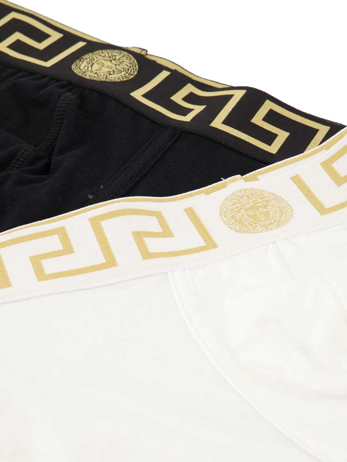 Versace Cotton Boxer In White