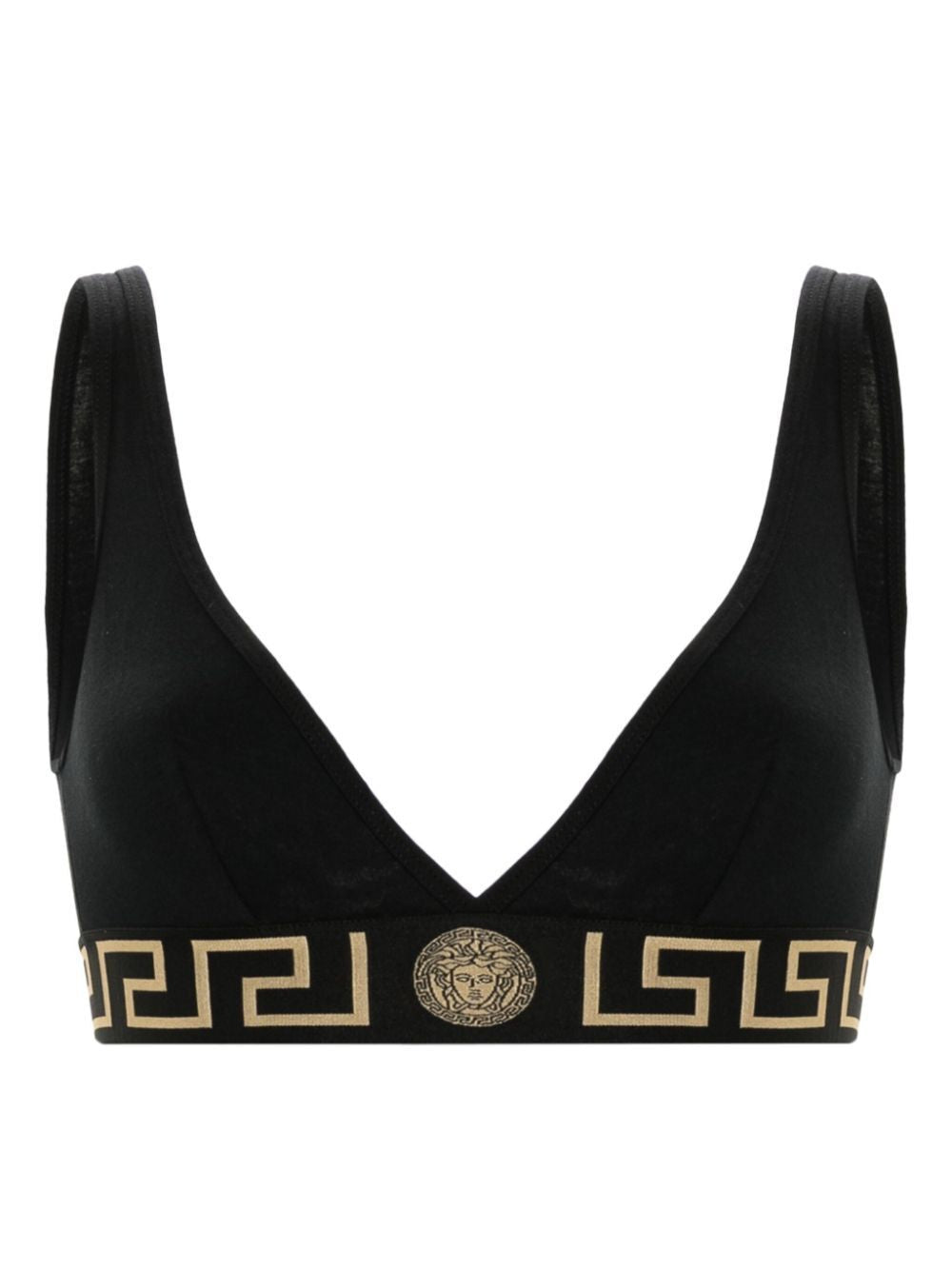 Greca Border Triangle Bralette