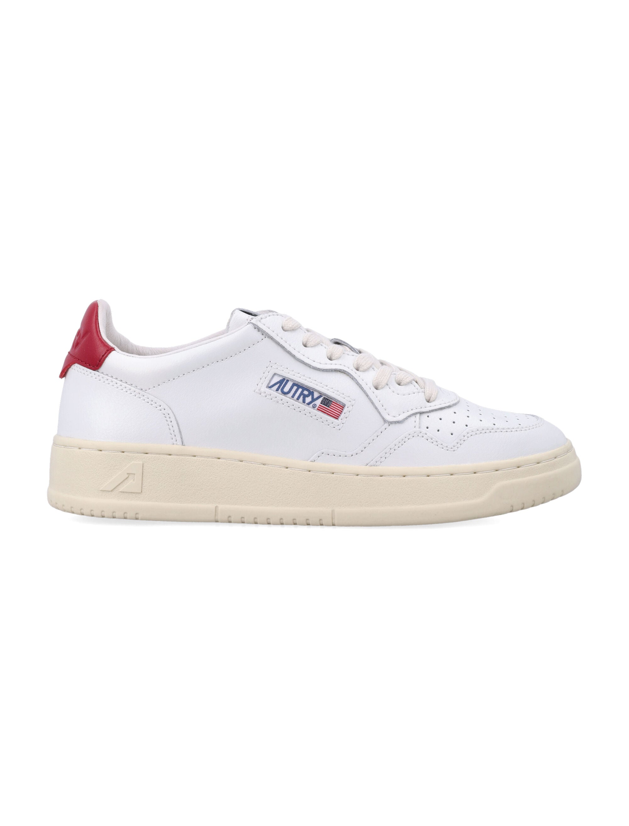 Medalist White And Red Sneakers