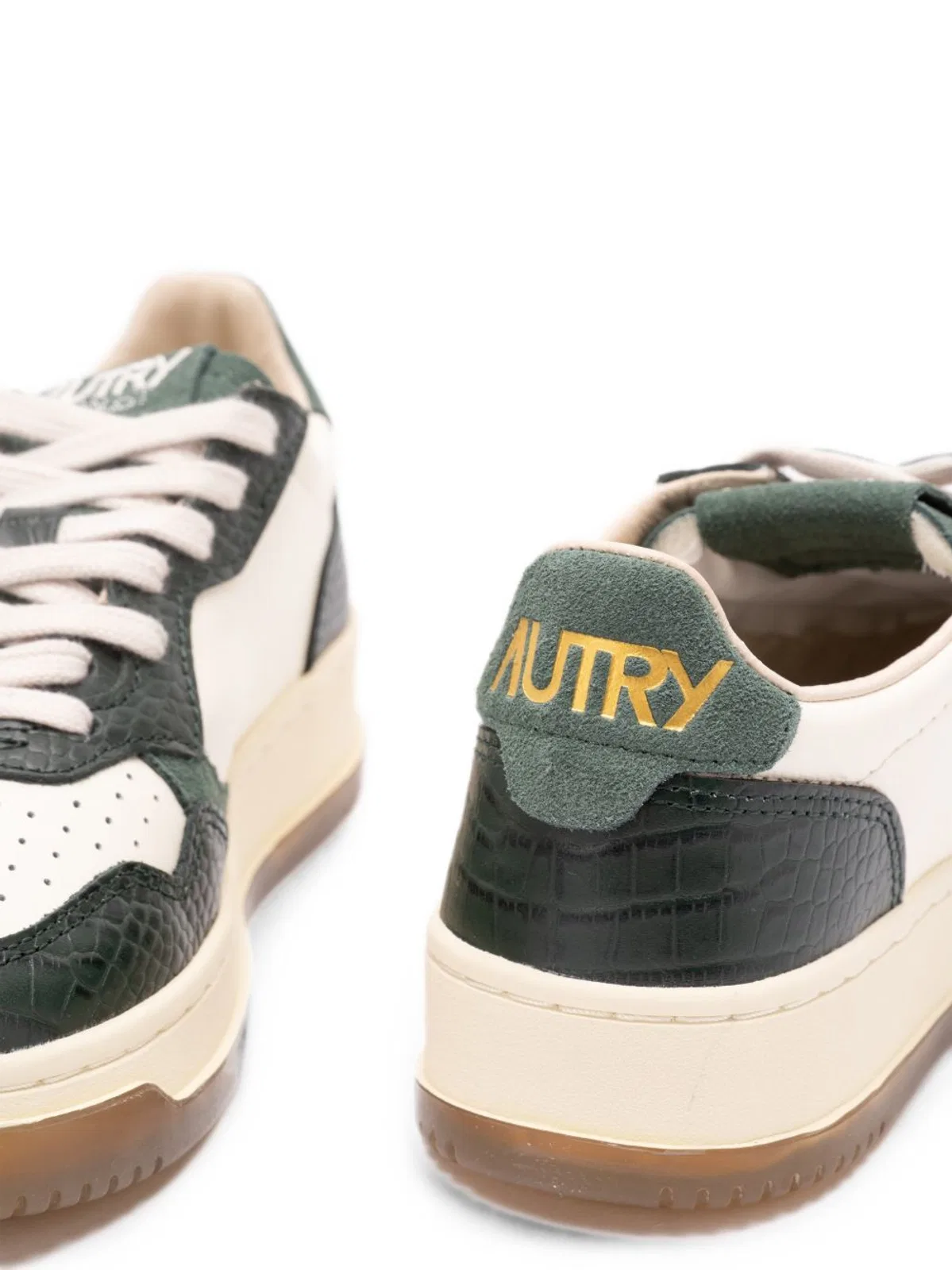 Autry Medalist Low-top Leather In Multi