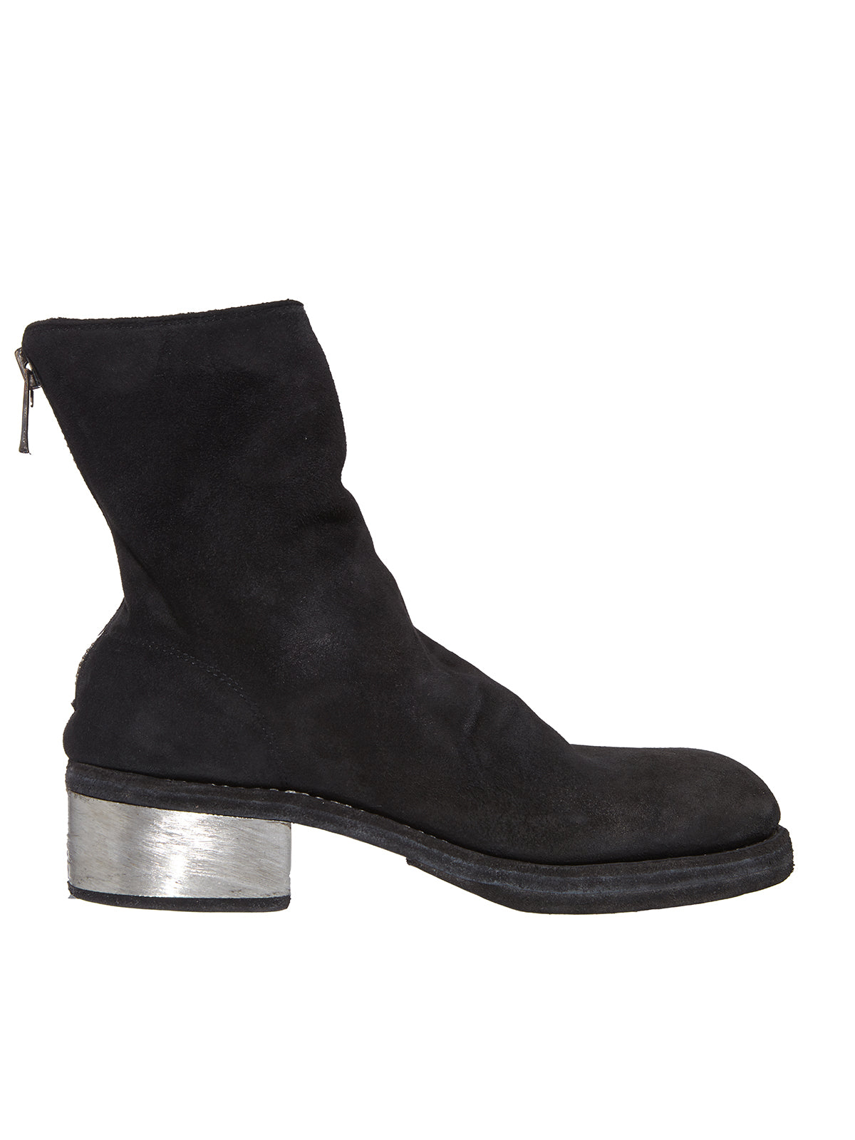 Boots With Back Zip