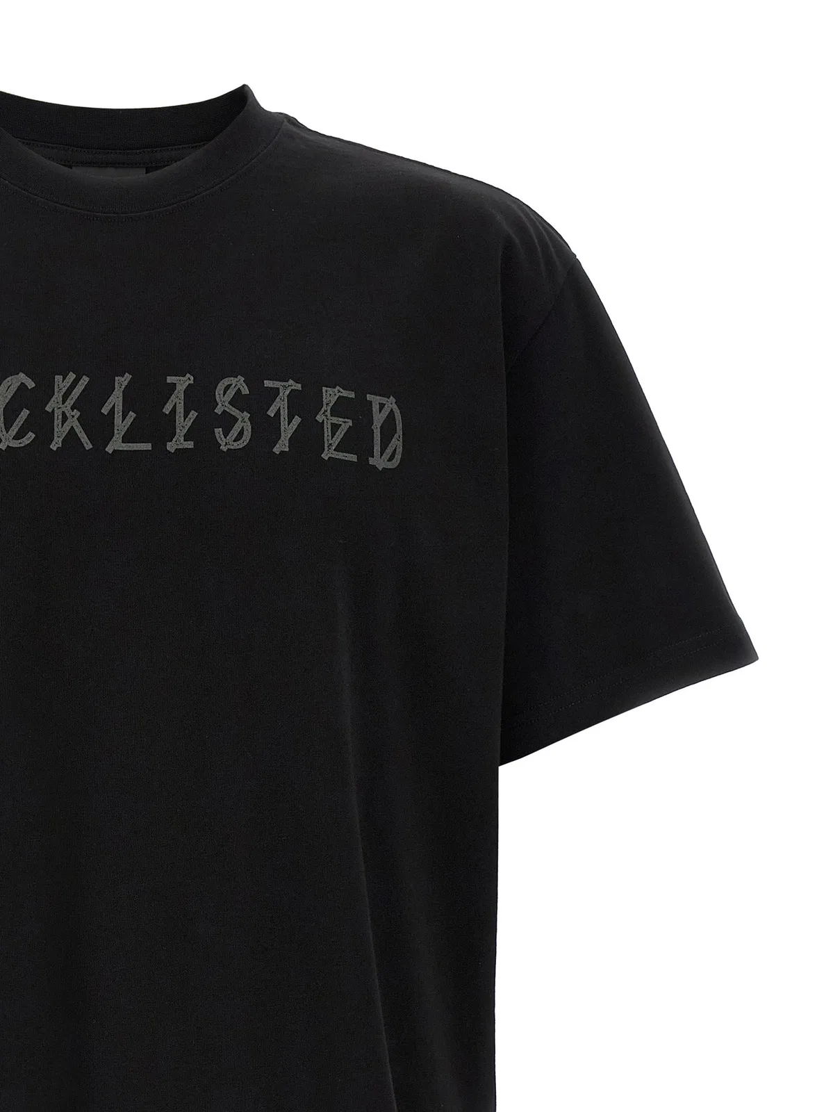 44 Label Blacklisted T-shirt Black In Black