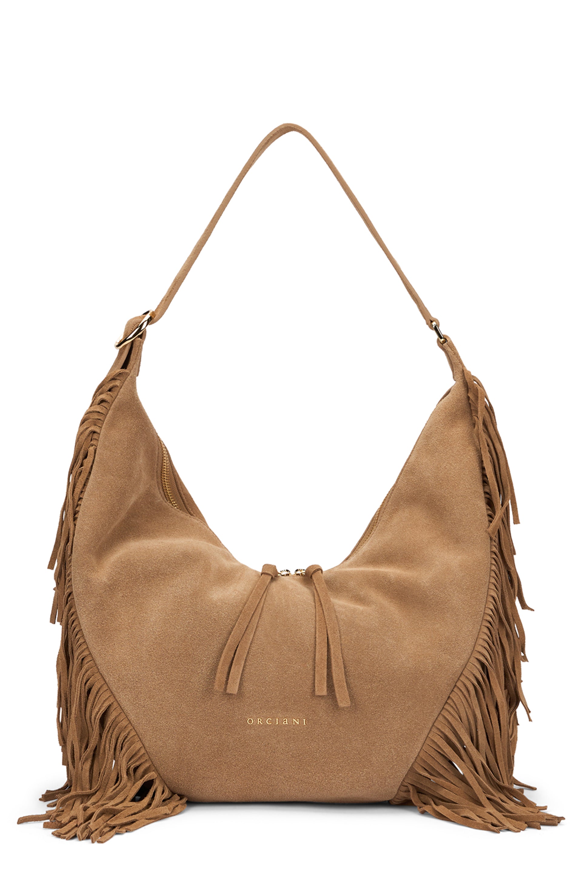 Isola Bag In Suede With Fringes