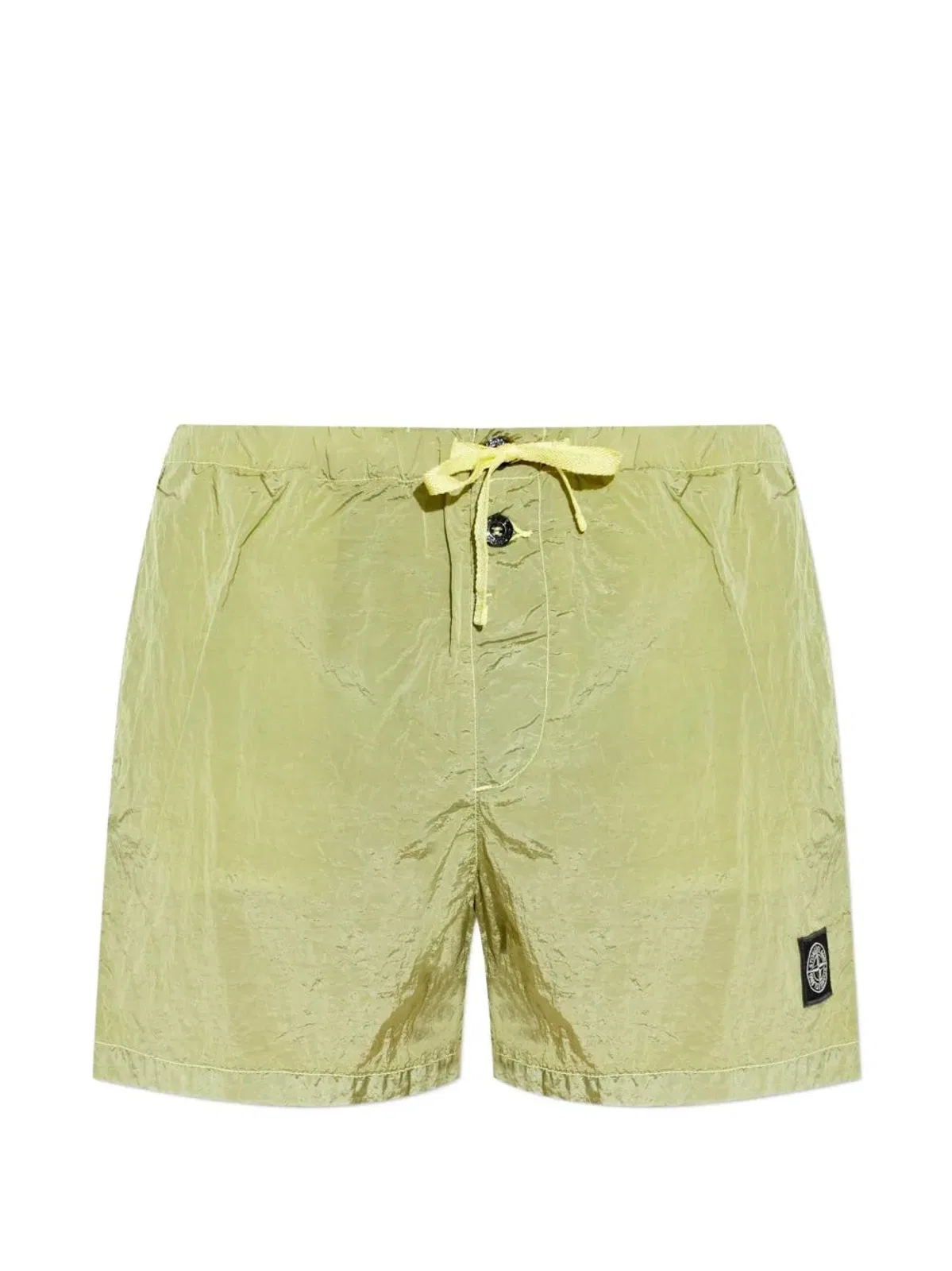 Green Adjustable Drawstring Swimsuit