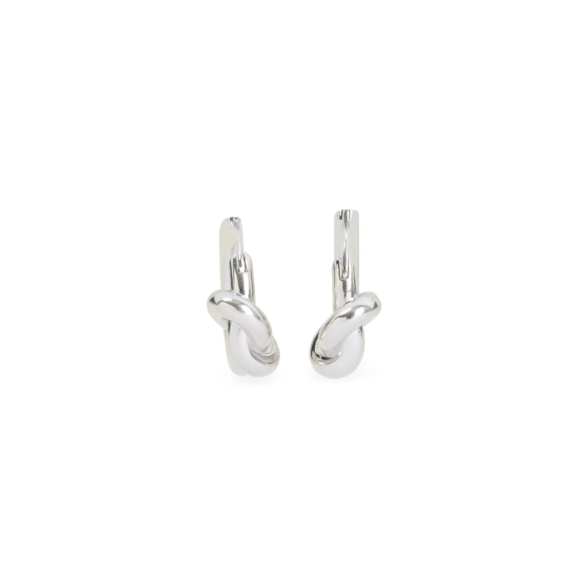 Silver Hoops Earrings