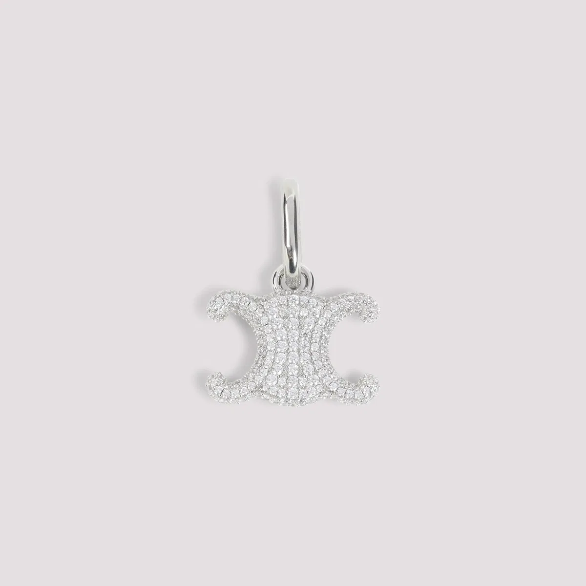 Silver Brass Triomphe Charm