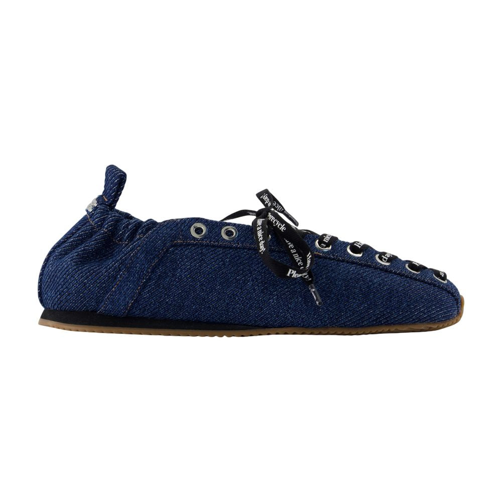 Lace Up Sporty Ballerinas
