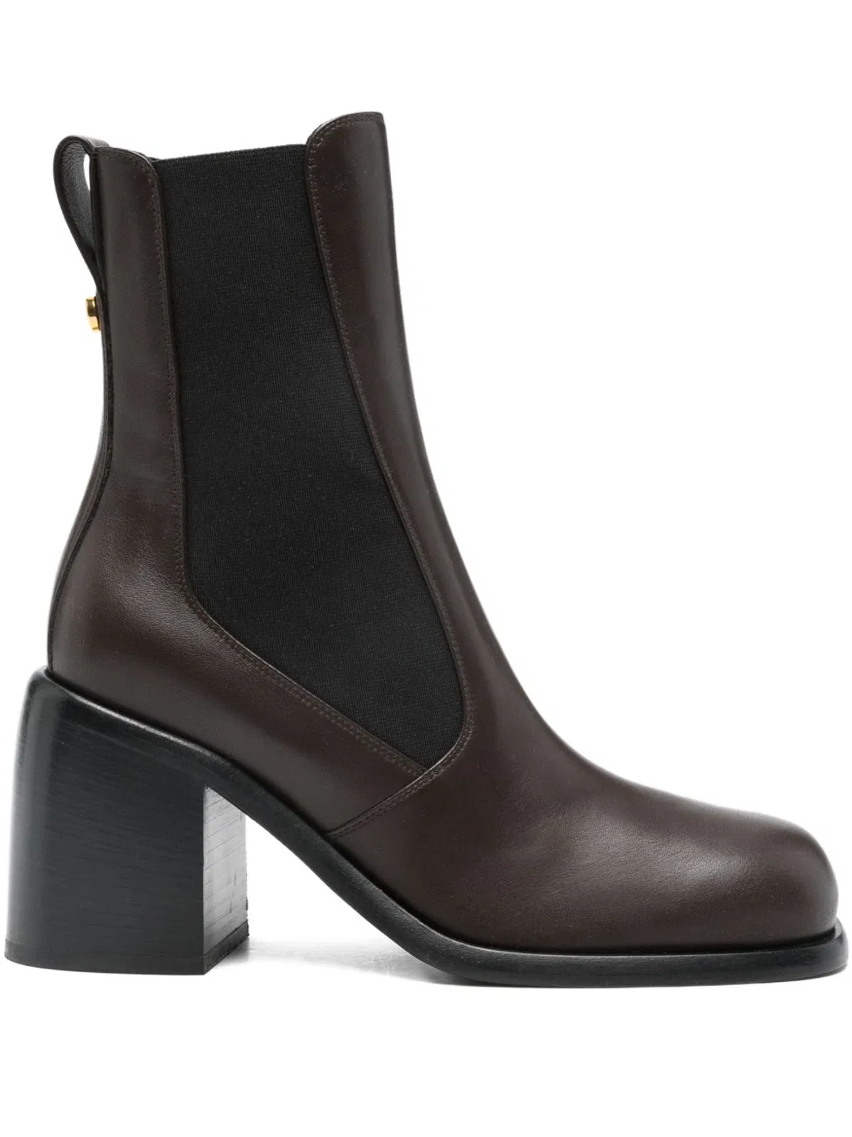 Leather Heel Boots