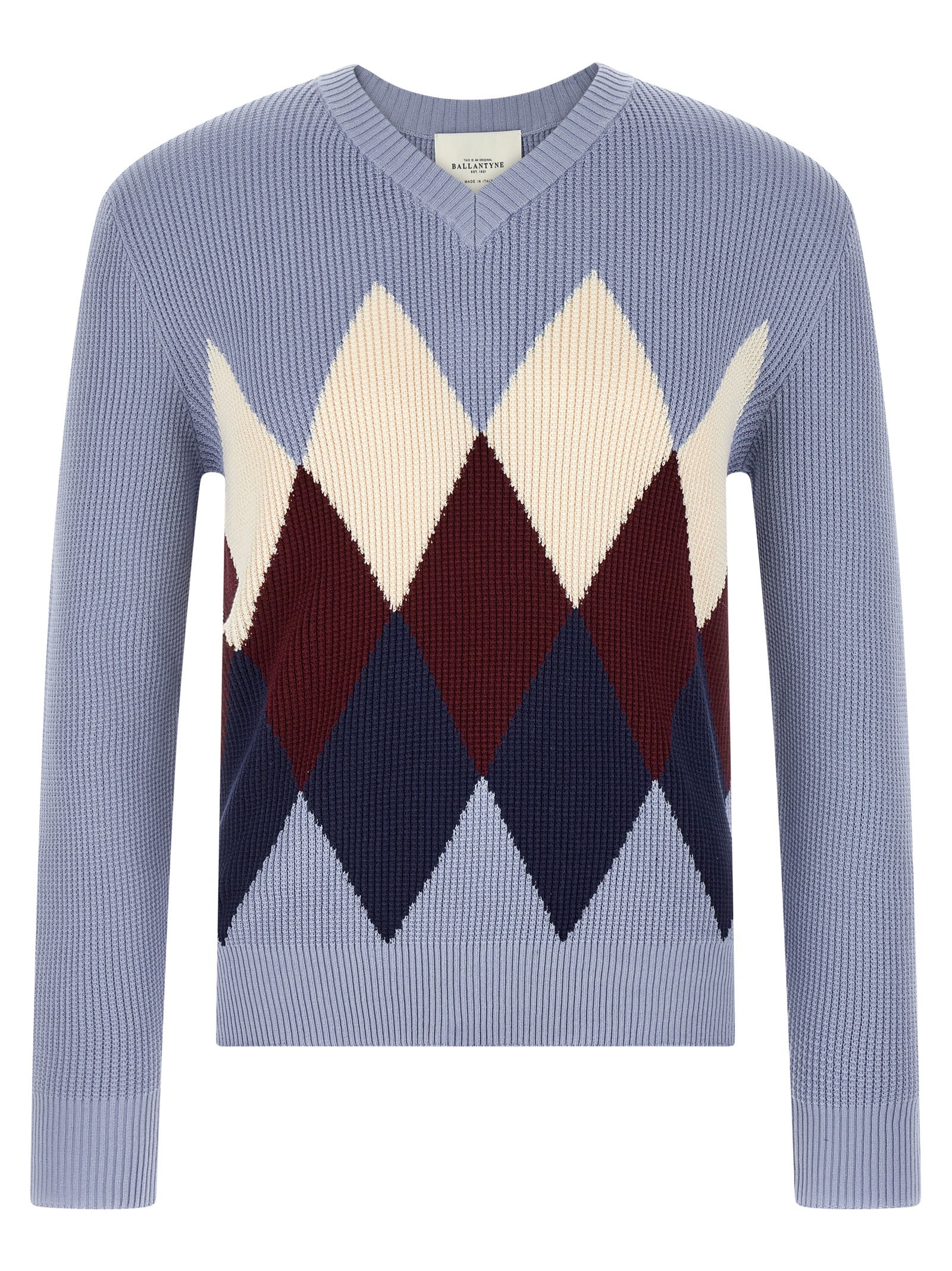 Argyle Pattern Sweater