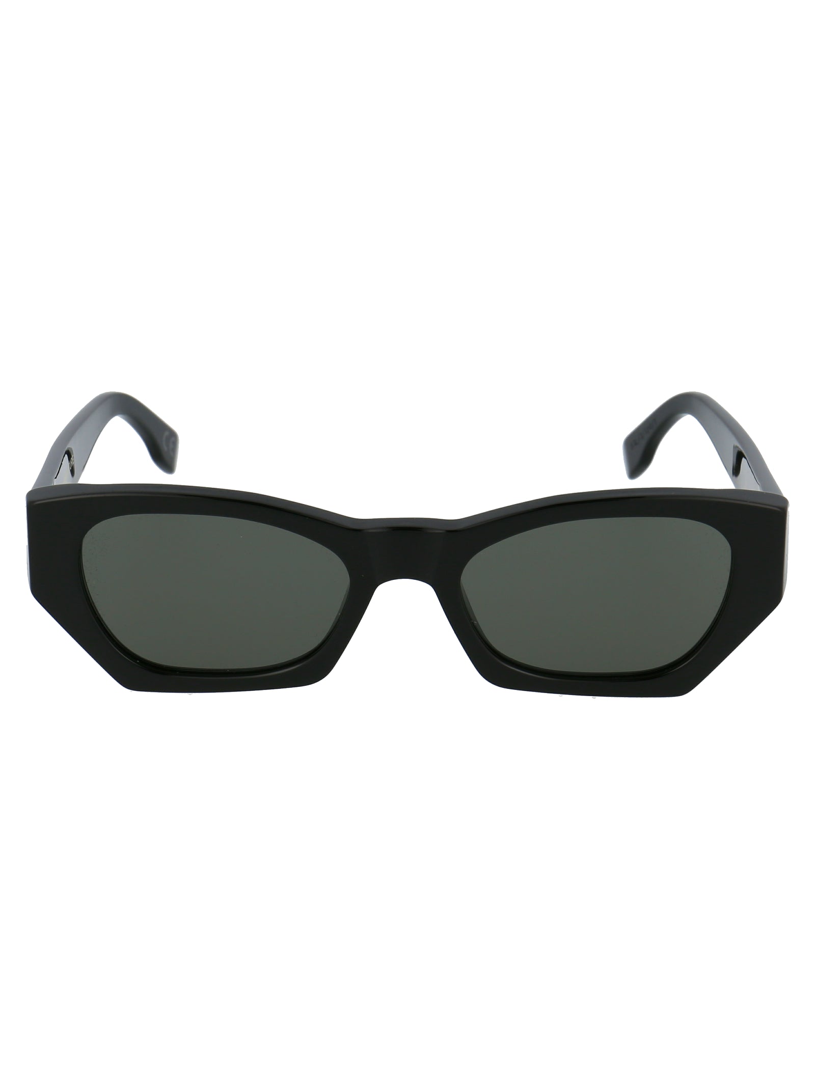 Black Faded Acetate Sunglasses