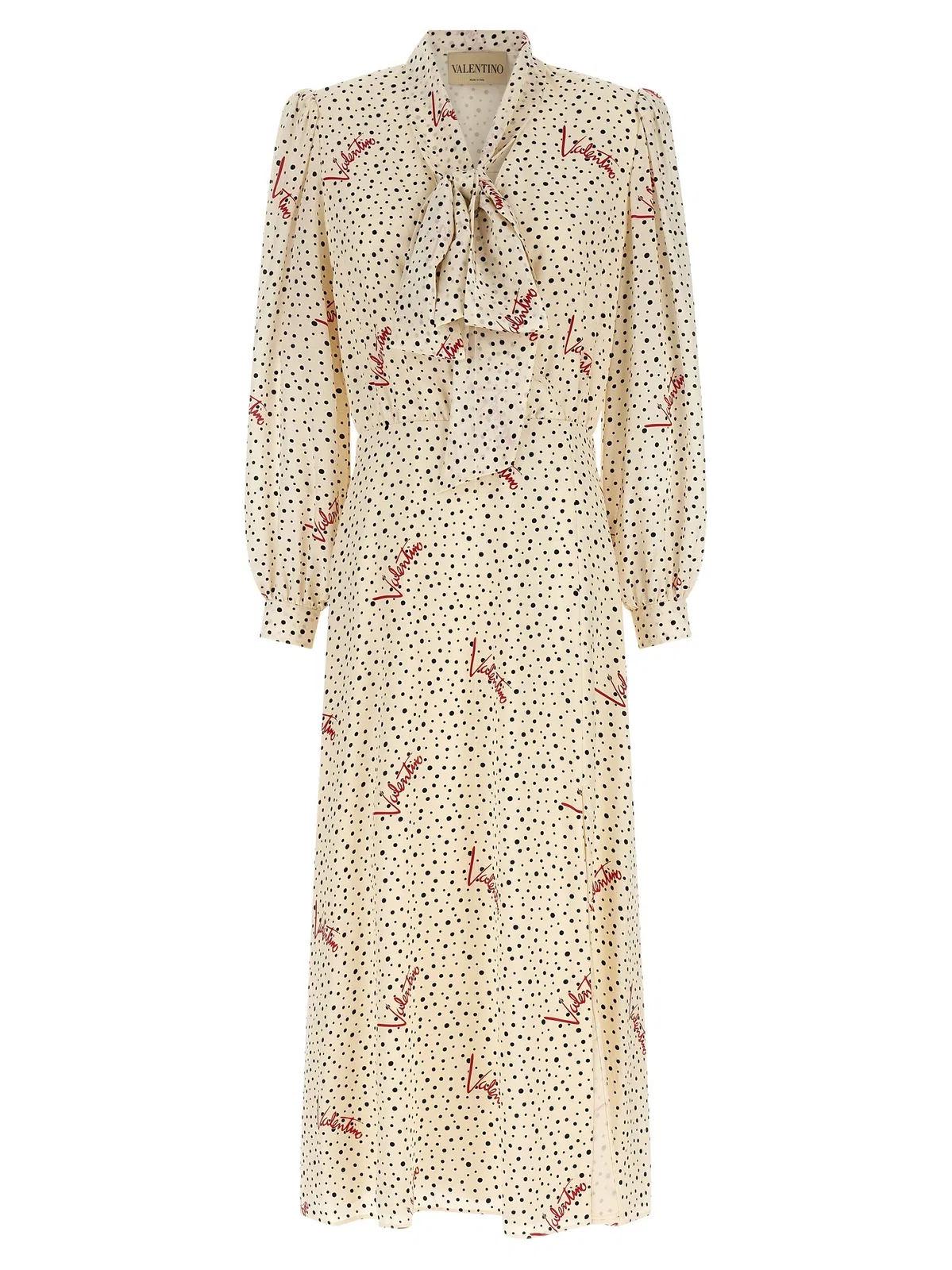 Valentino Garavani Valentino Garavani 'Bollicine' Print Dress