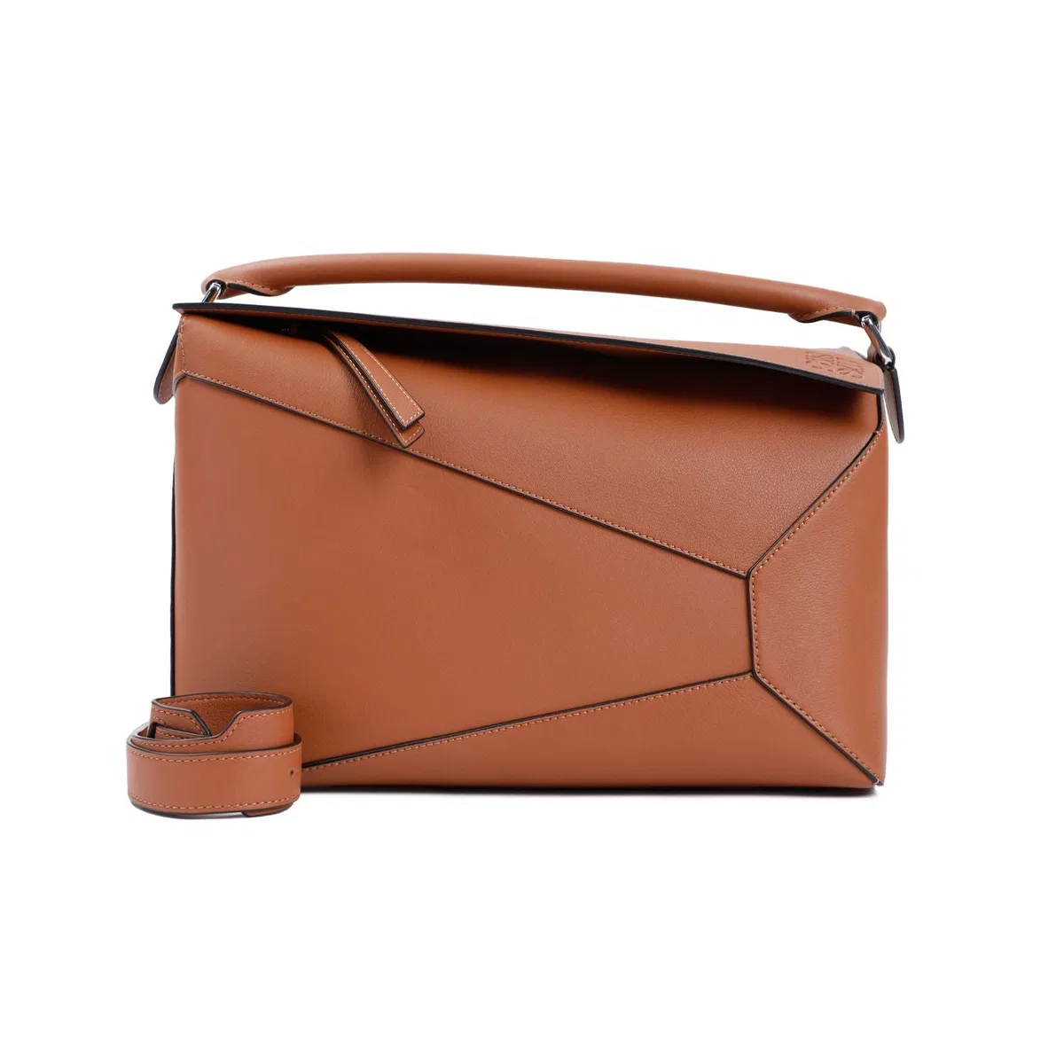 Small Puzzle Leather Bag