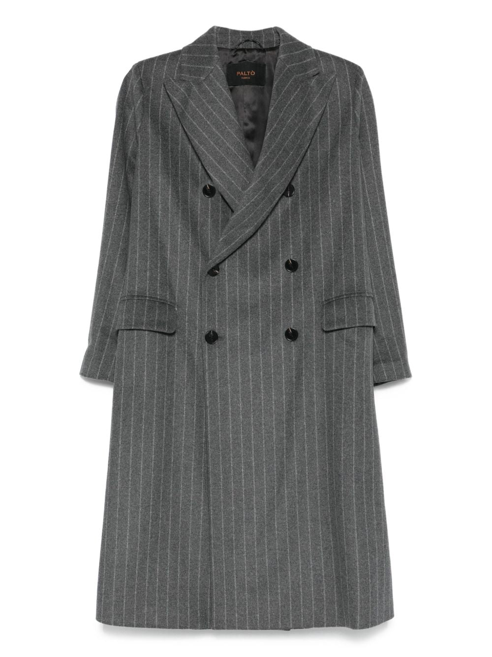 Paltó Wool Double-Breasted Coat