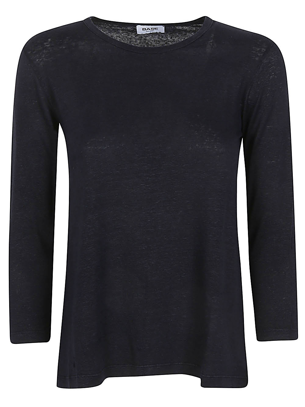 Linen Jersey Long Sleeve T-Shirt