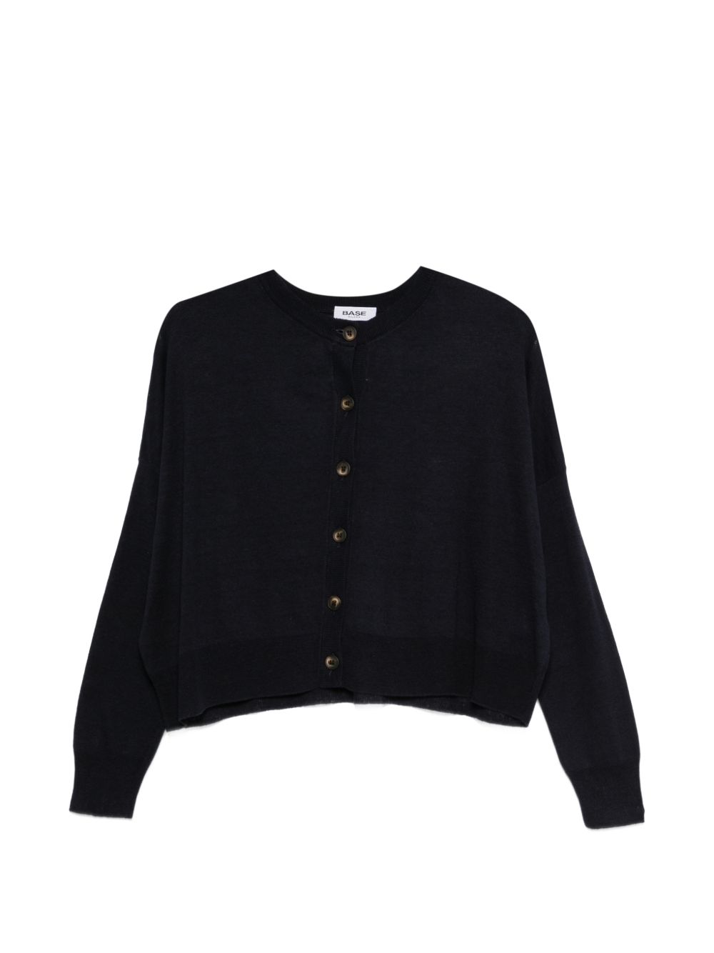 Linen And Cotton Blend Cardigan