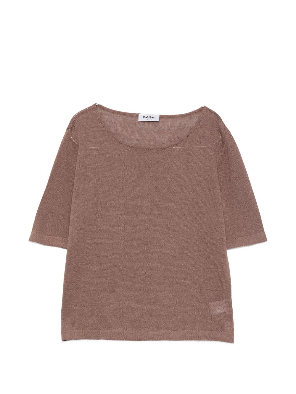 Linen And Cotton Blend Sweater