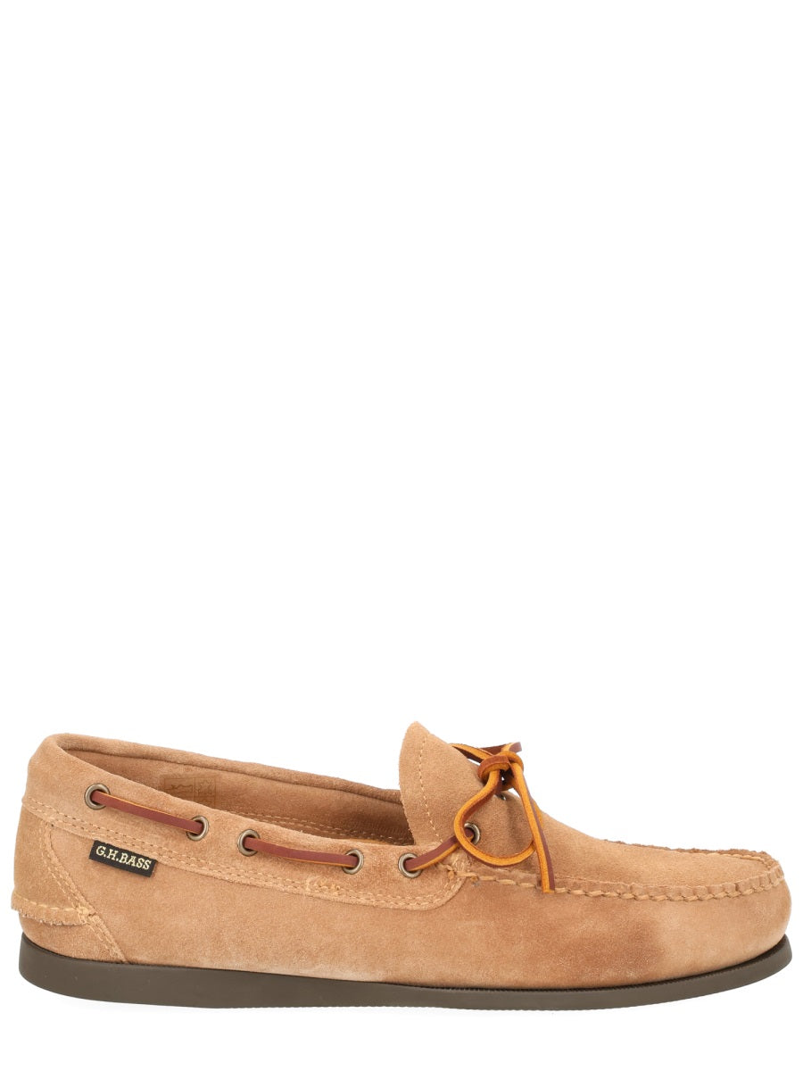 G.h. Bass & Co. Brown Cow Leather Loafers