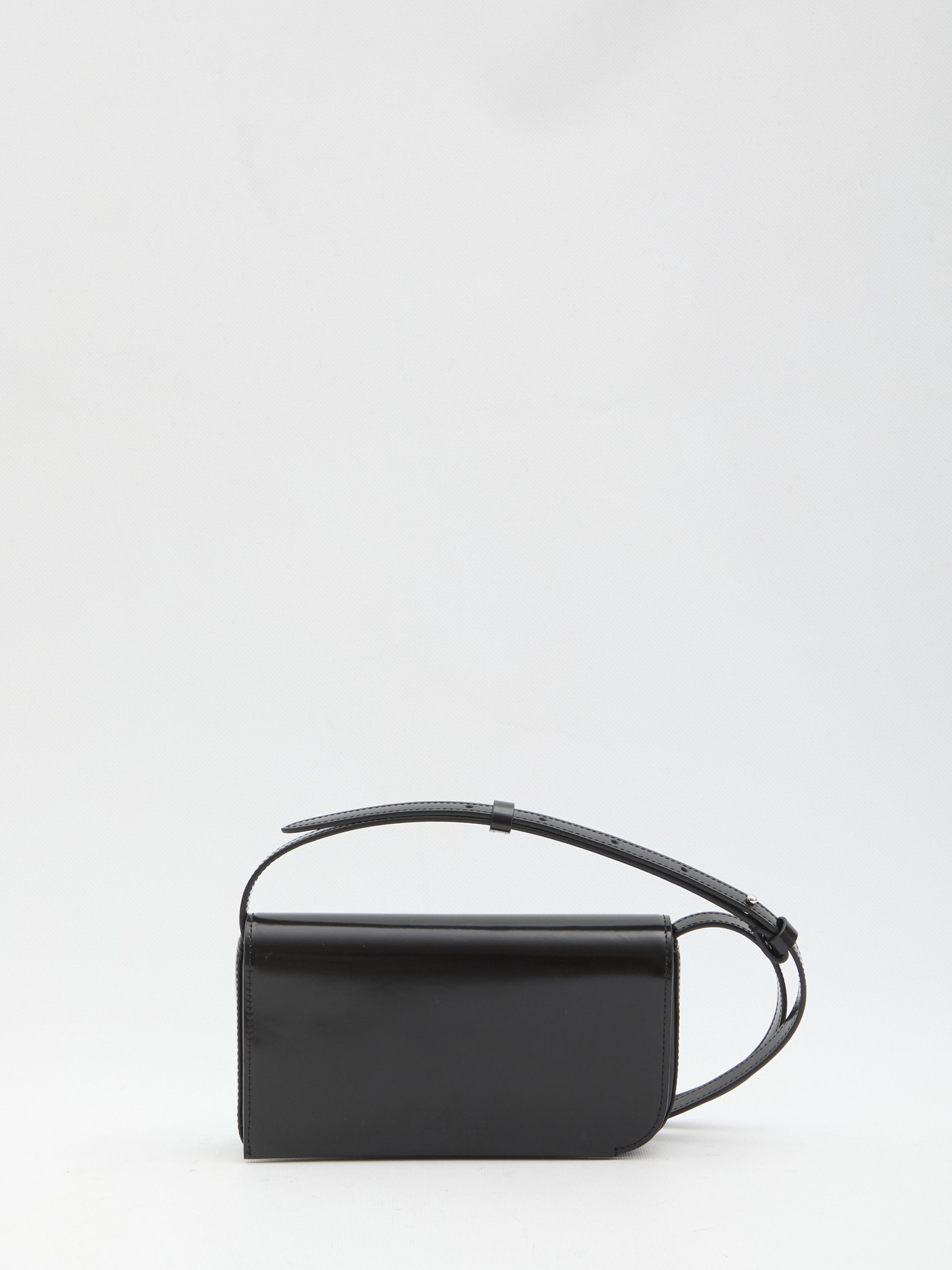 Black Cotton Shoulder Bag