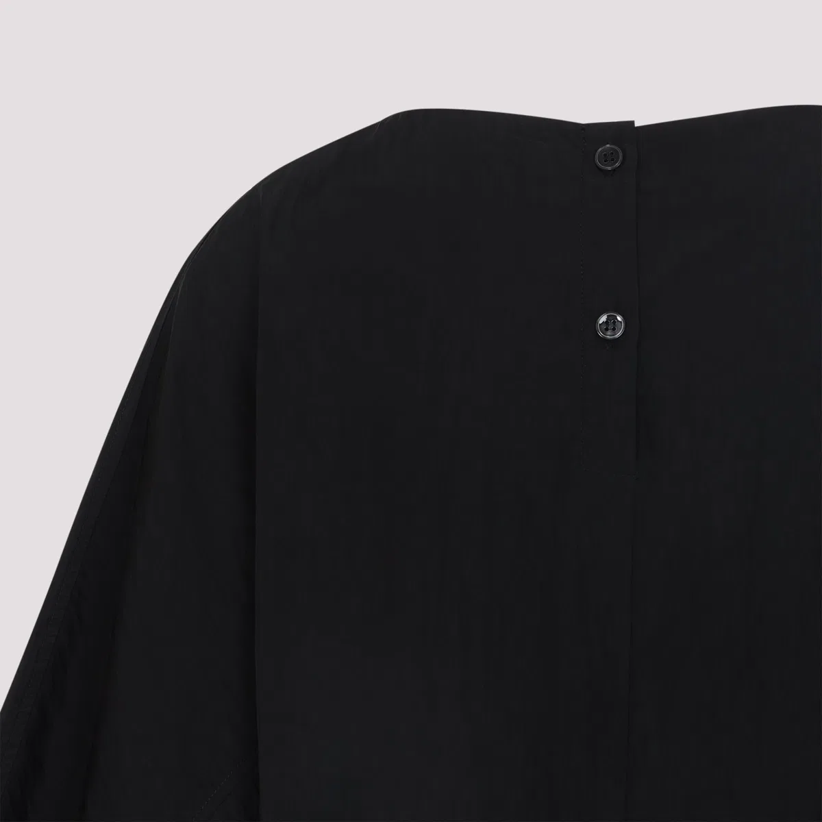 Studio Nicholson Black Basco Viscose T-shirt In Black