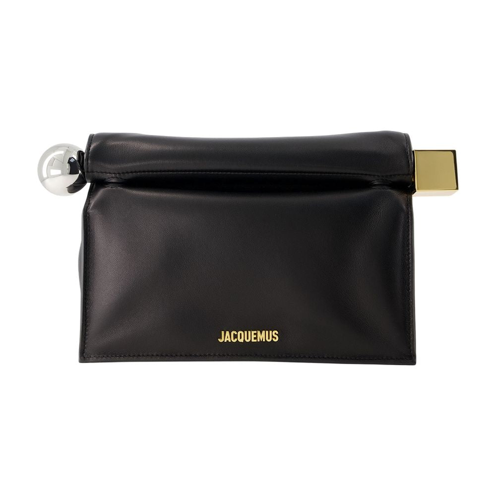 Rond Carré Black Pouch