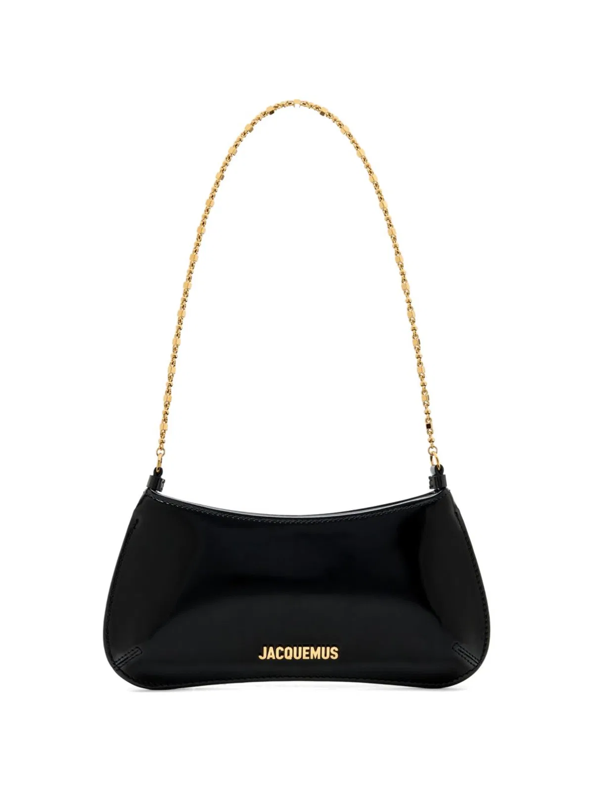 Jacquemus Le Petit Bisou Chaine Leather Shoulder Bag