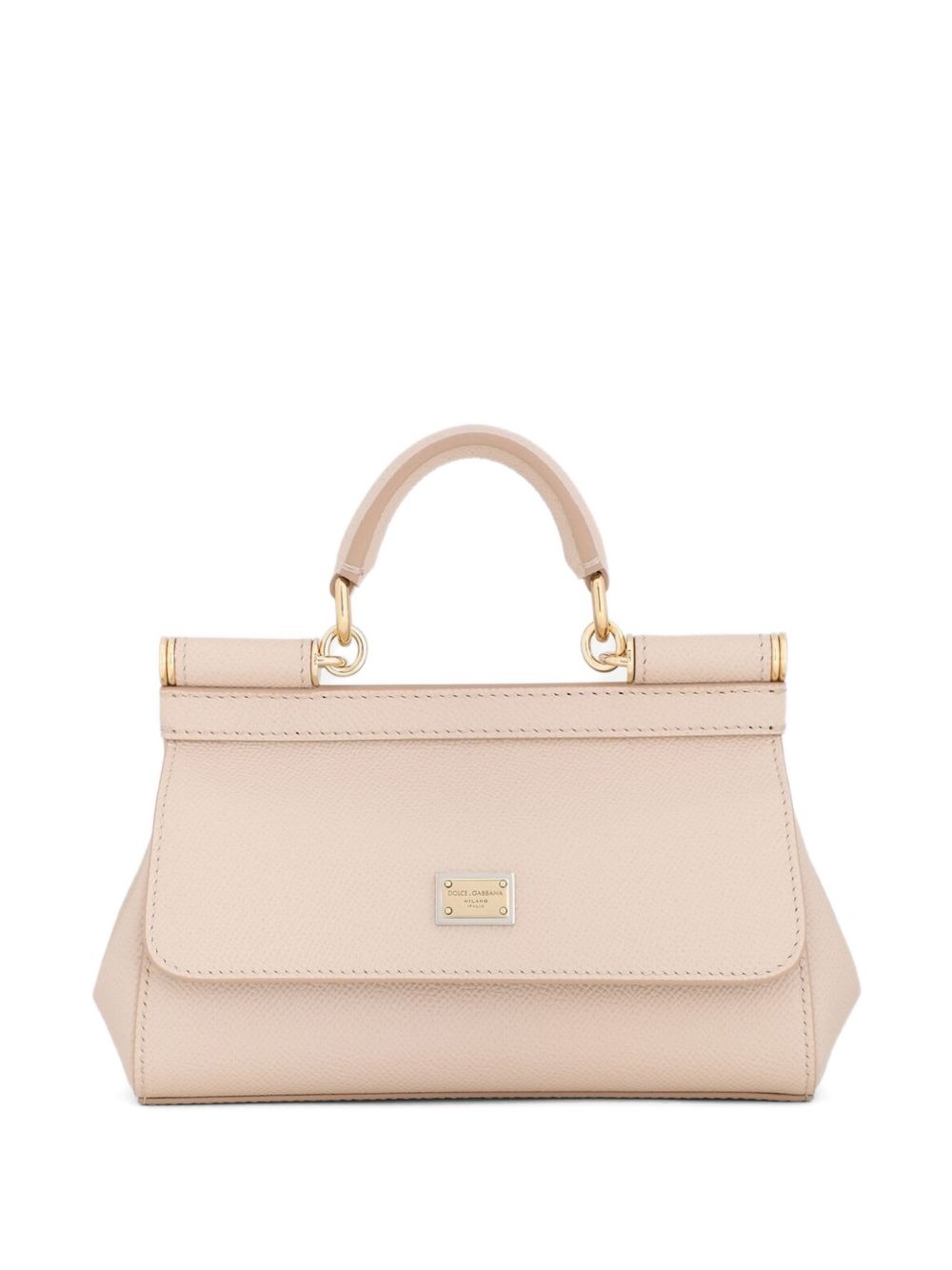 Dolce & Gabbana Small Sicily Tophandle Bag In Blush Pink
