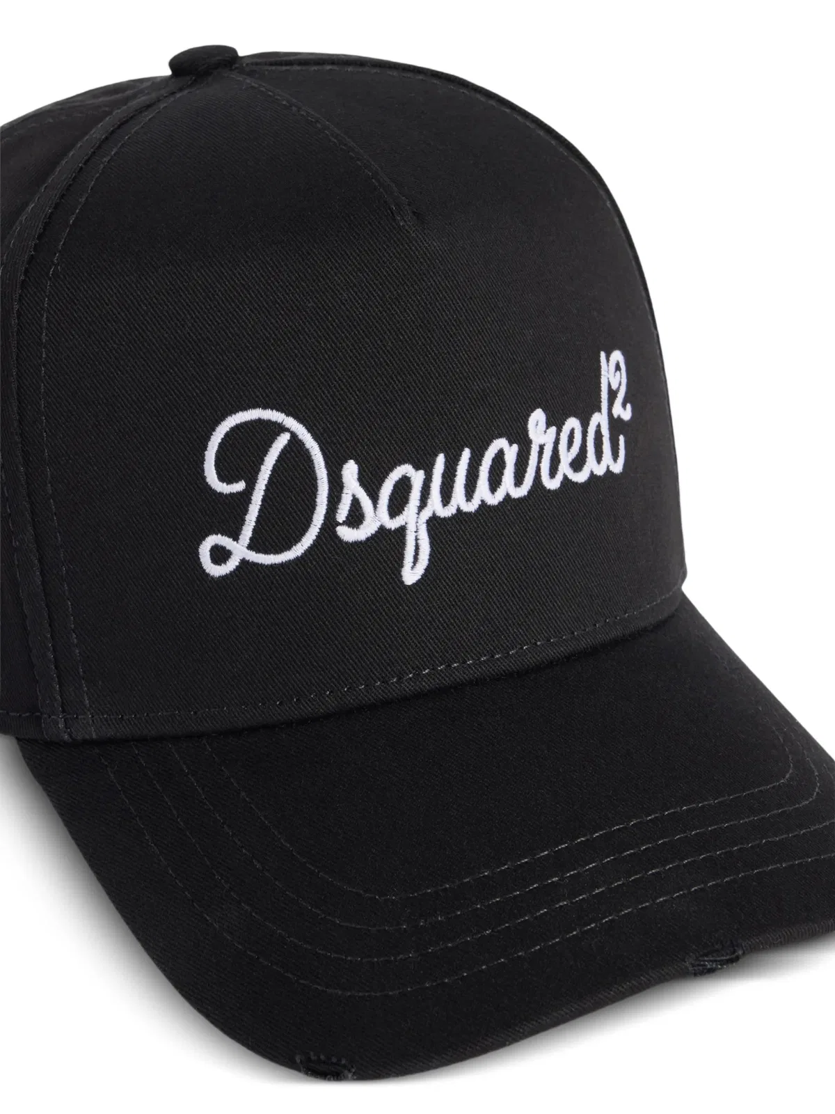Dsquared2 Logo Embroidered Baseball Cap In Black