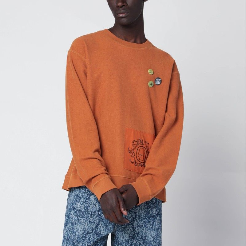 Earthtone Gargoyle Cotton Sweatshirt
