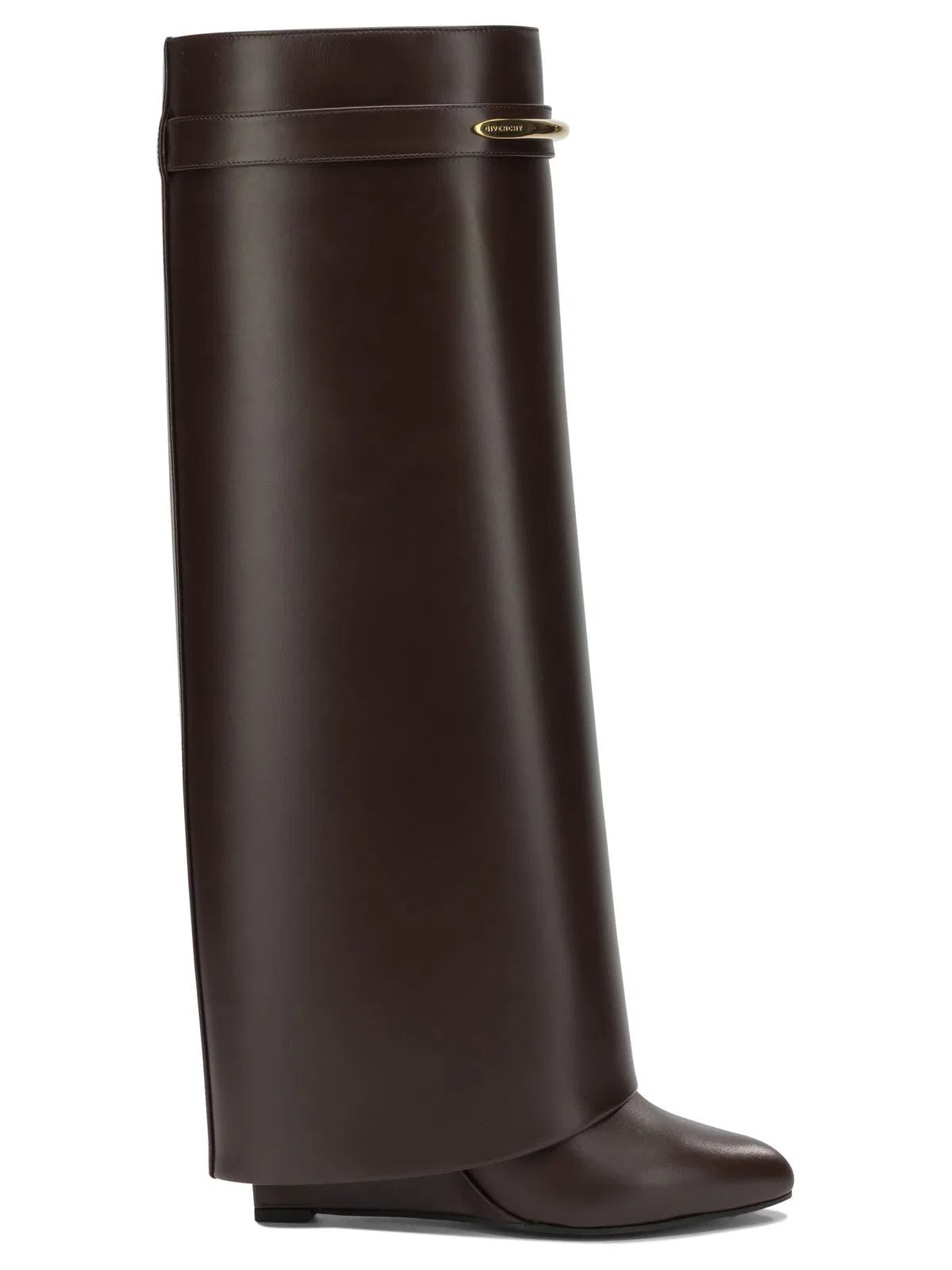Givenchy Stylish Calf Leather Ankle Boots For Women In Brown