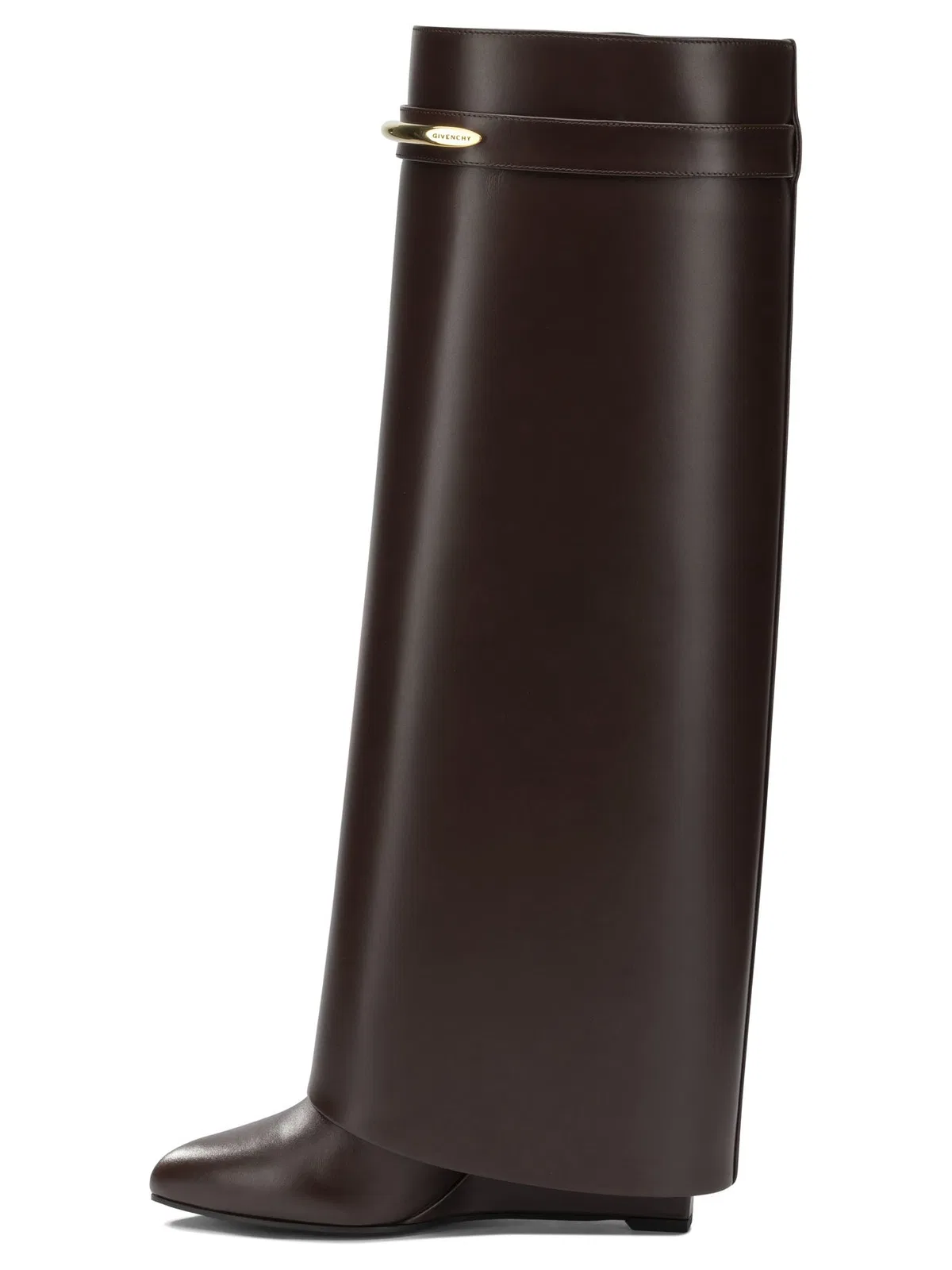 Givenchy Stylish Calf Leather Ankle Boots For Women In Brown