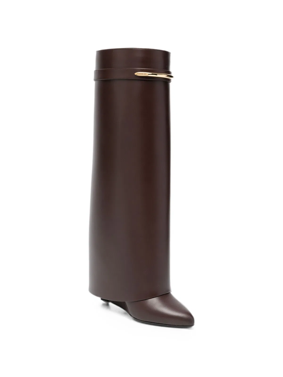 Givenchy Stylish Calf Leather Ankle Boots For Women In Brown
