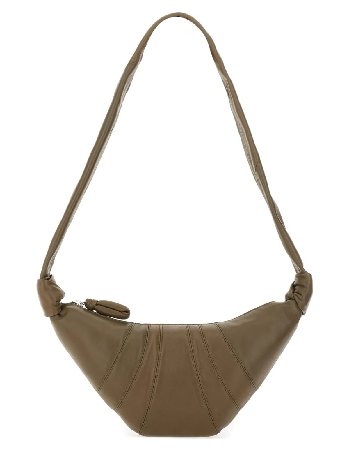 Lemaire Borsa Croissant Small In Brown
