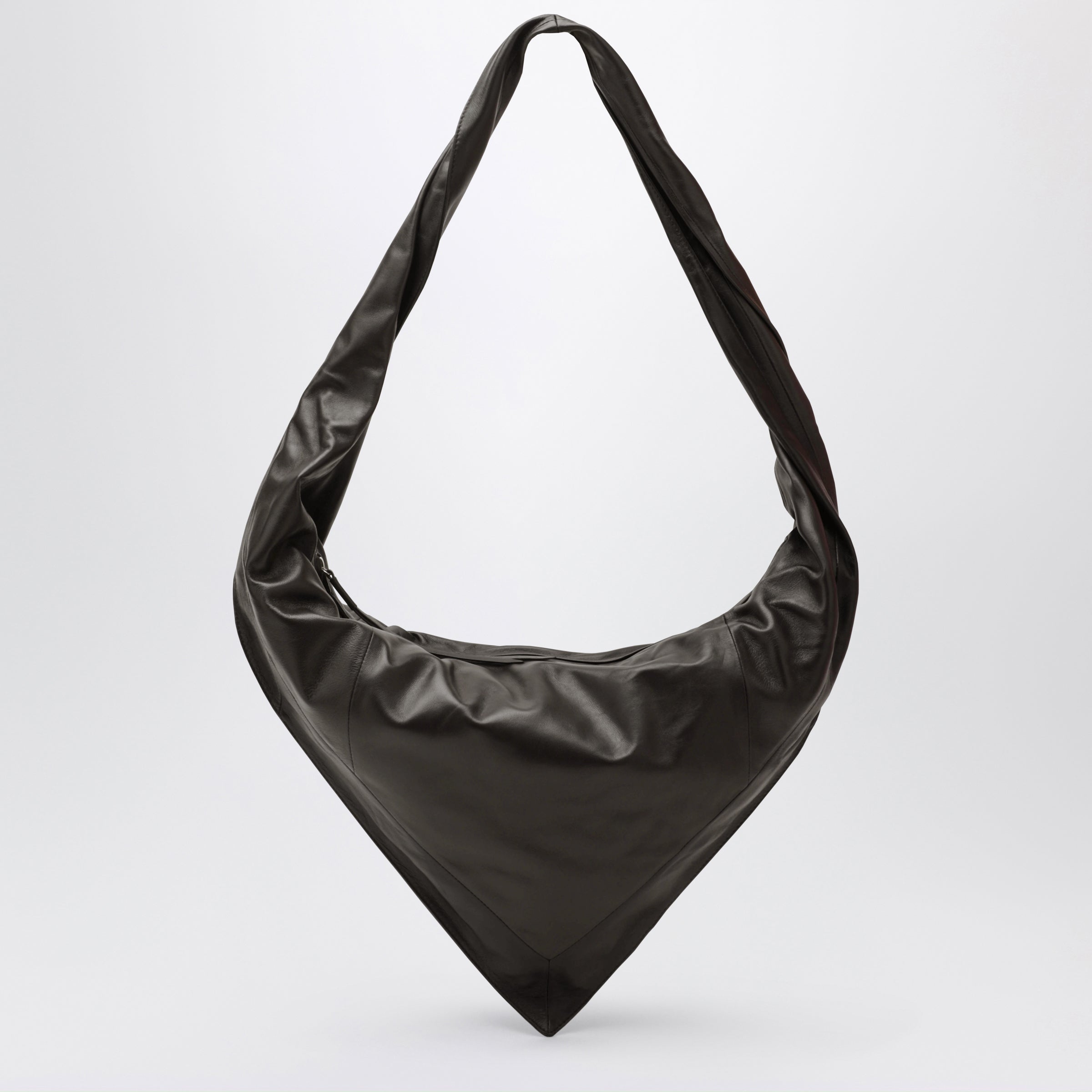 Small Black Extended Scarf Bag