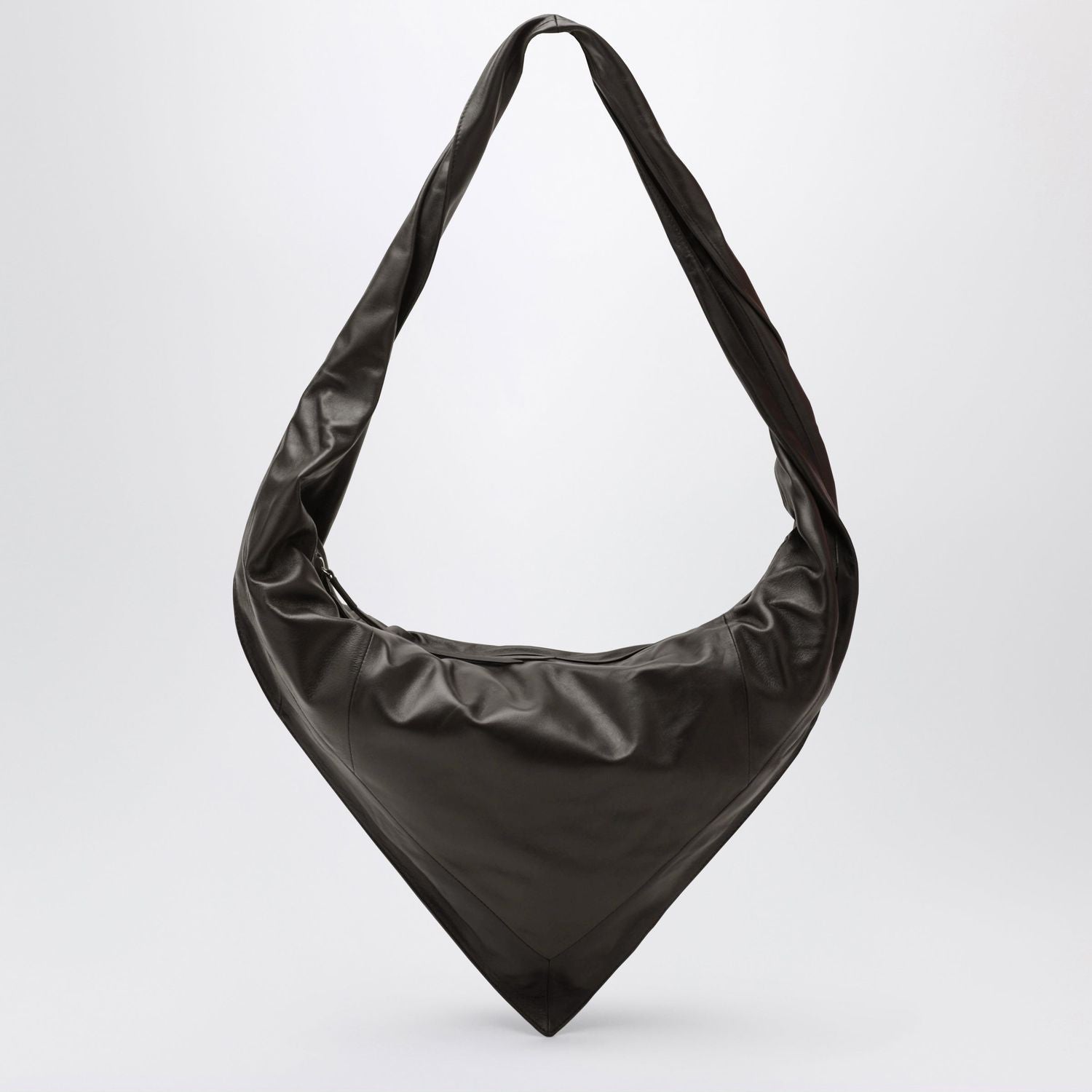 Small Black Extended Scarf Bag