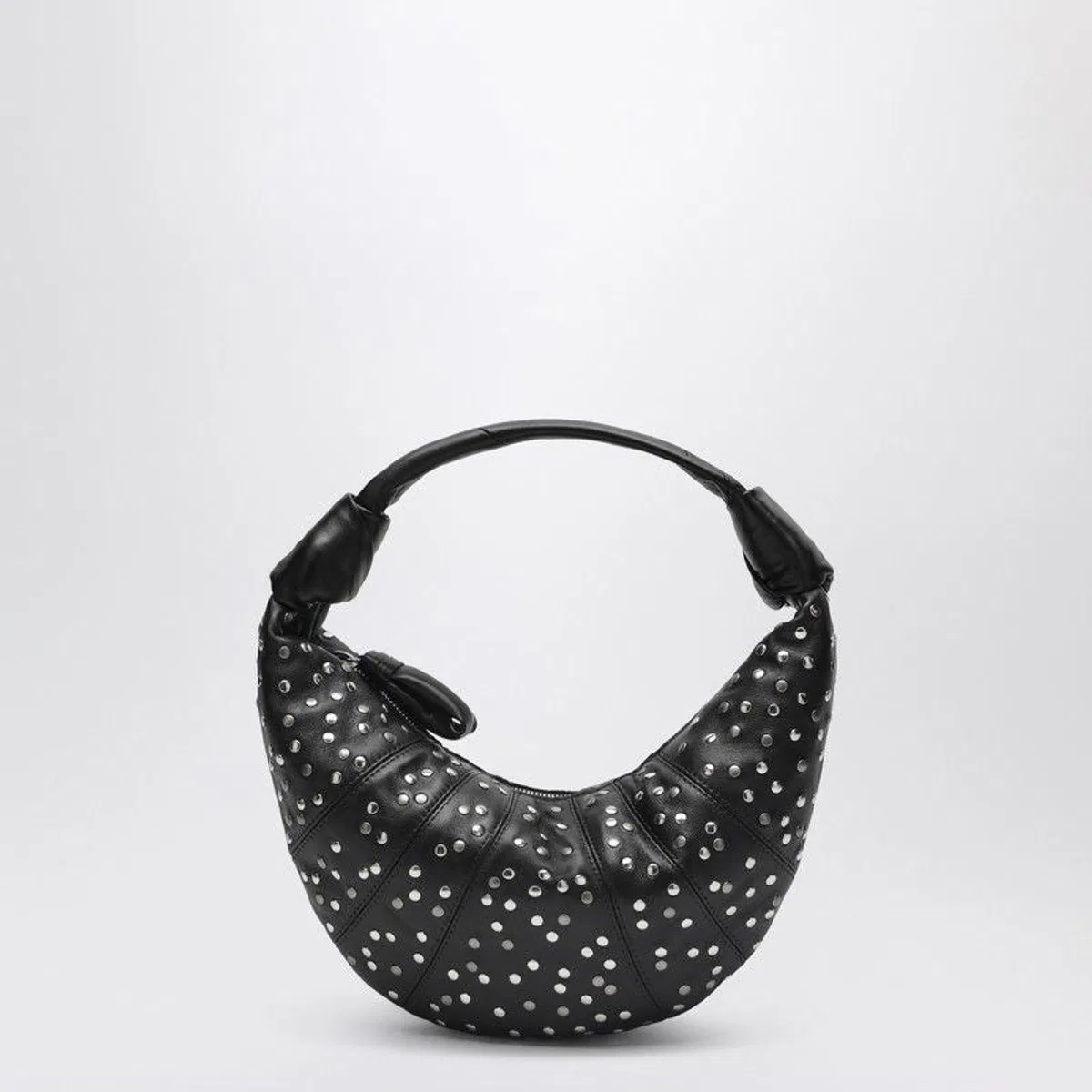 Lemaire Brown Cotton Handbag In Black