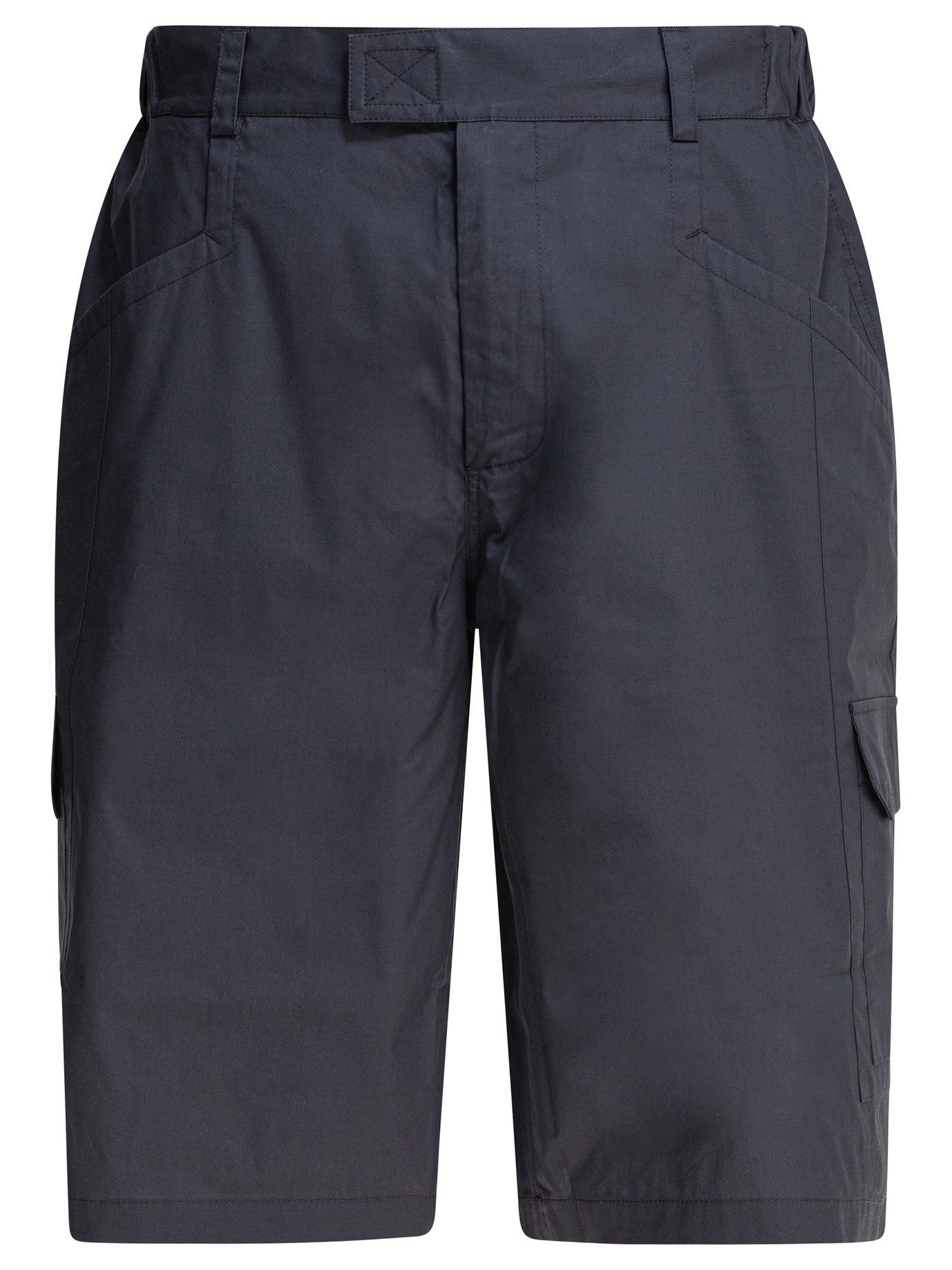 Grey Cotton Shorts