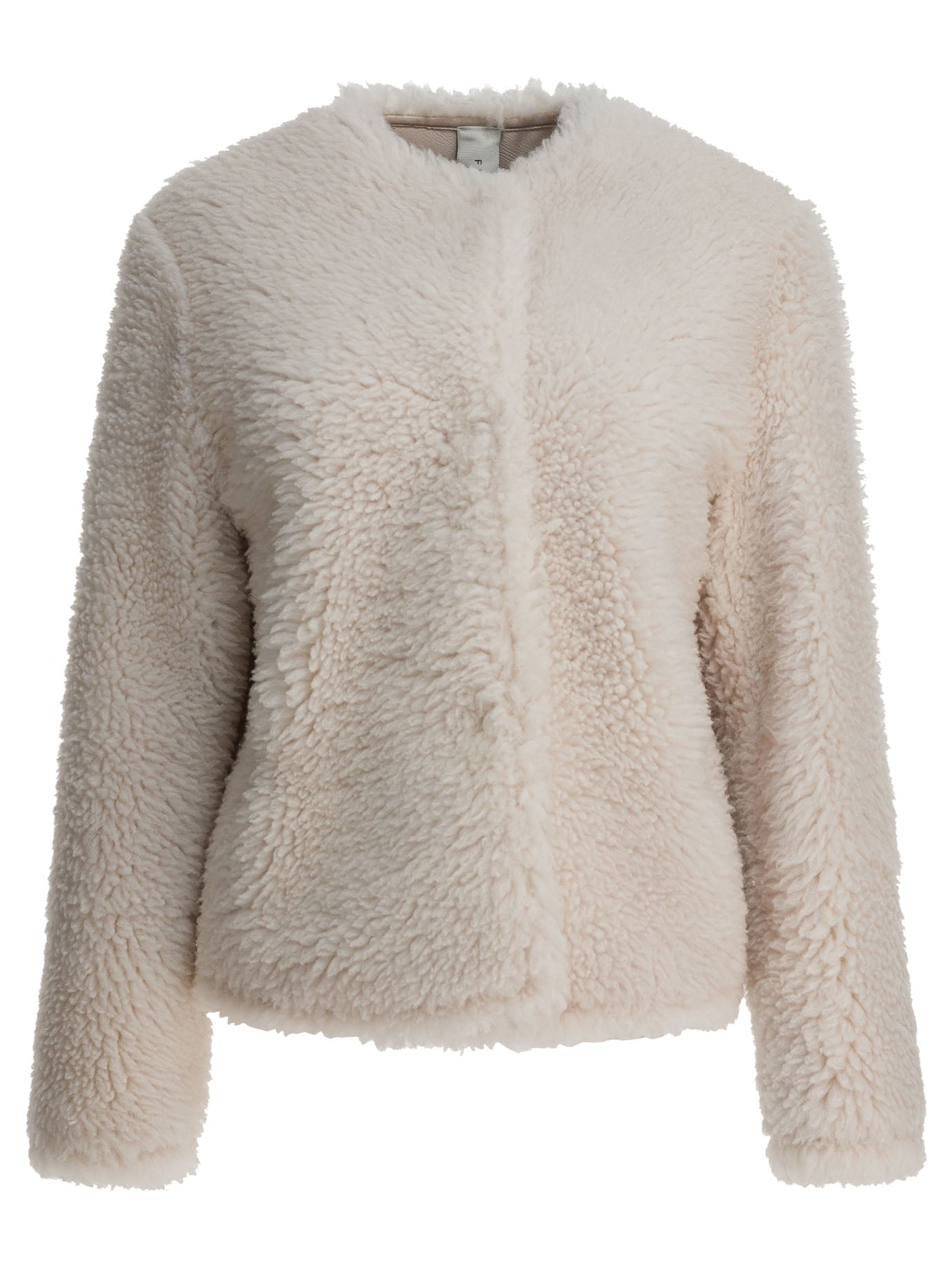 Beige Calfskin Jacket