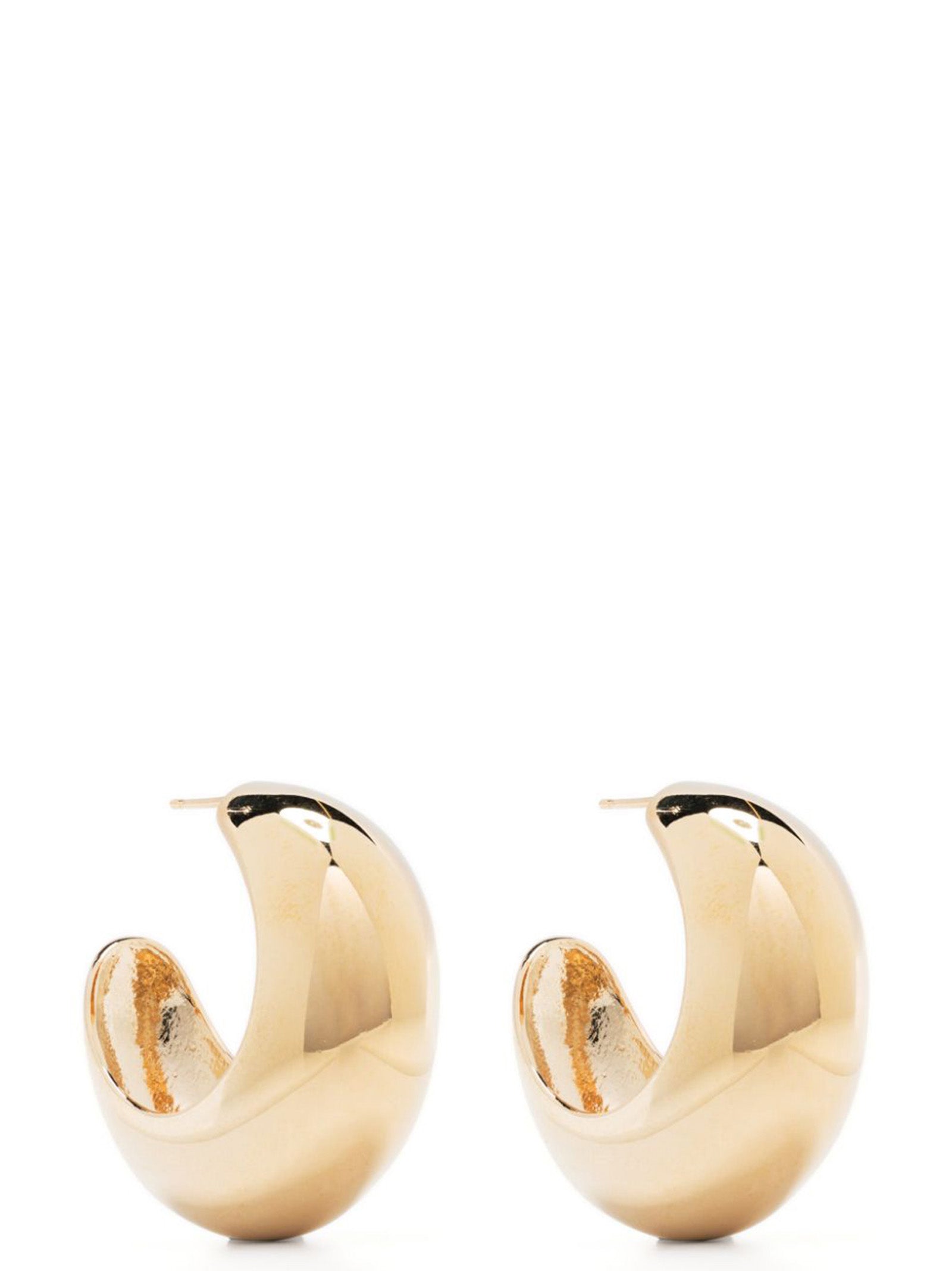 'Shiny Crescent' Earrings