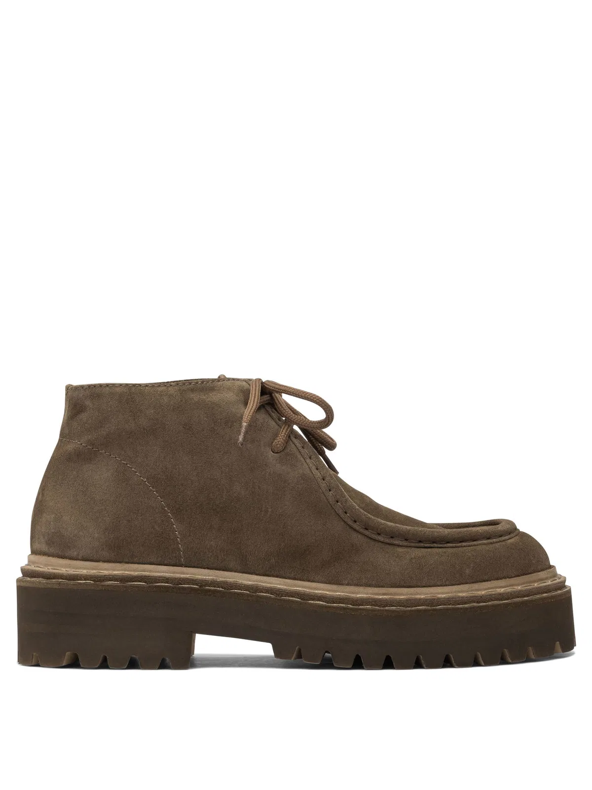 Beige Rubber Loafers