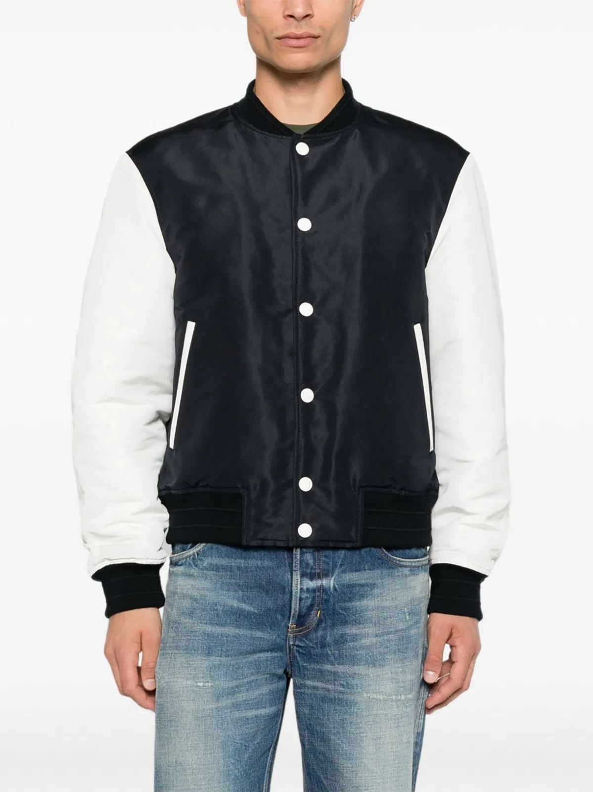 Givenchy Logo Bomber Jacket In Black