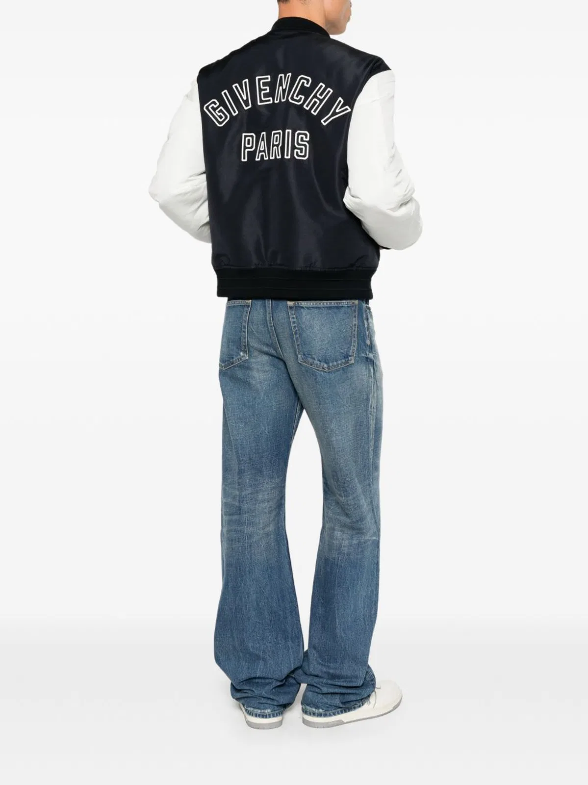Givenchy Logo Bomber Jacket In Black