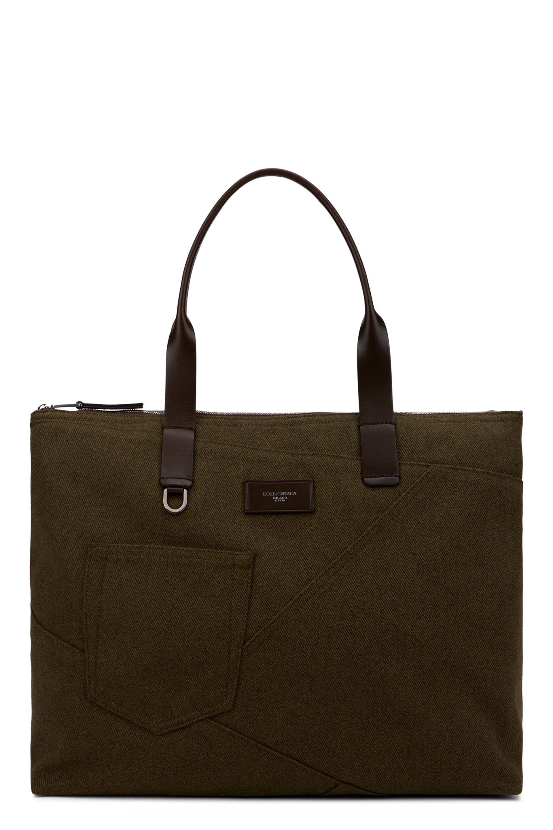 Dolce & Gabbana Adamo Shopping Bag With Patchwork