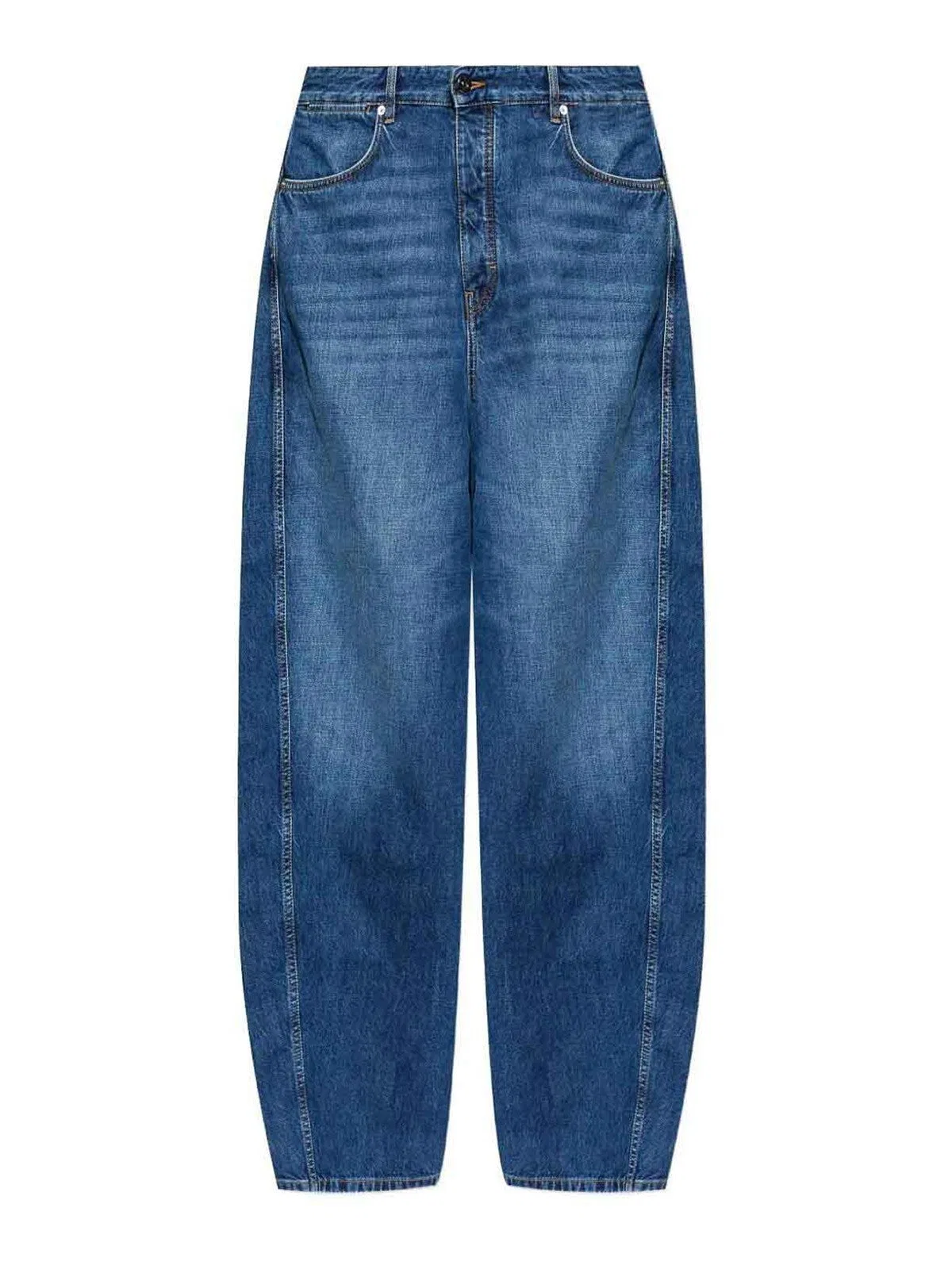 Givenchy Couture Seam Pants In Blue
