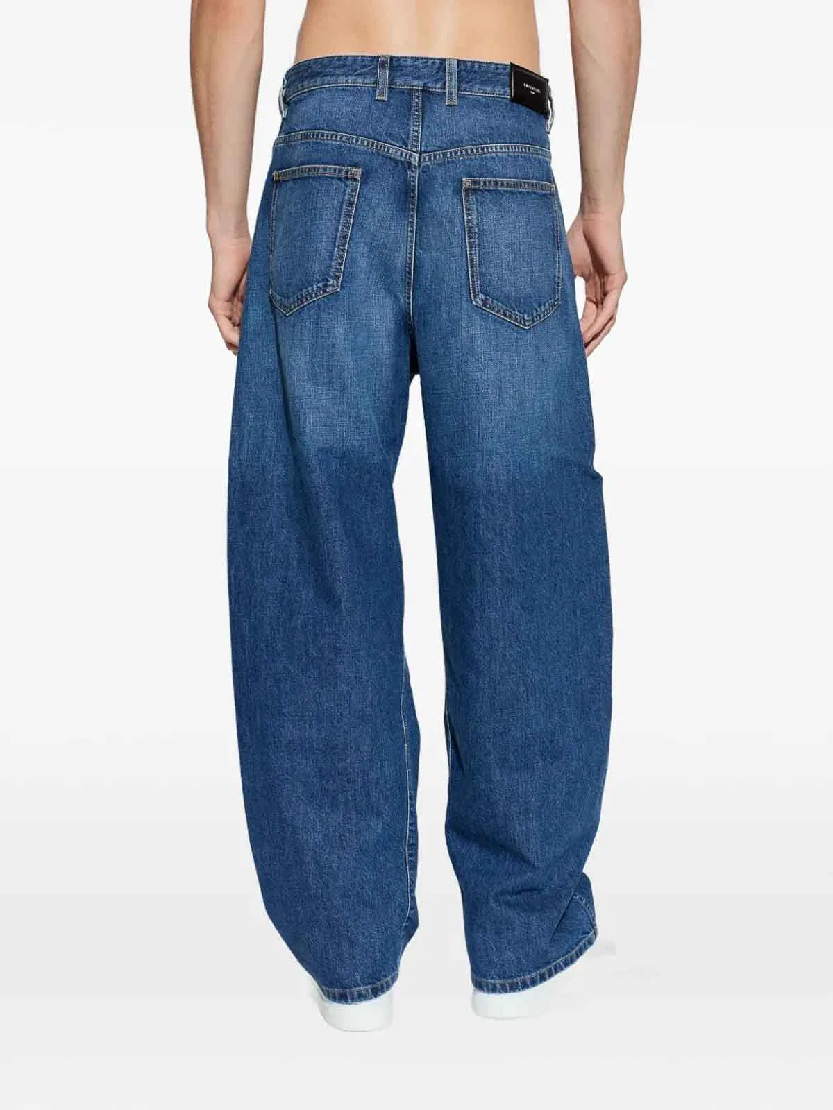Givenchy Couture Seam Pants In Blue